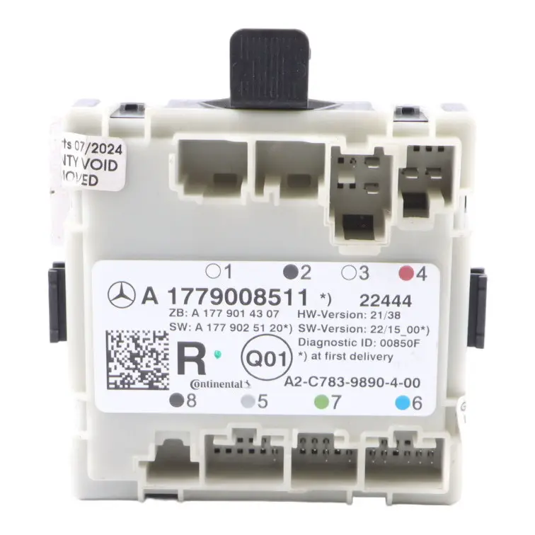 Türmodul Mercedes W177 W247 Hinten Links Rechts Steuergerät für mit Teilenummer A1779008511 Türmodul Mercedes W177 W247 Hinten Links Rechts Steuergerät - SKU A1779008511 - Teilenummer A1779008511