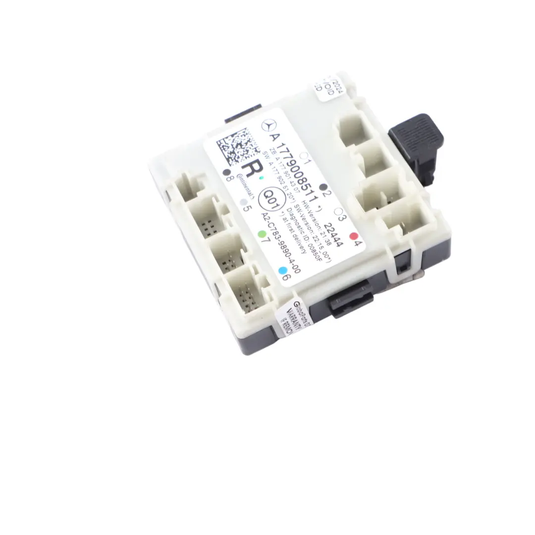 Porte Module Mercedes W177 W247 Unité contrôle arrière gauche droite - SKU A1779008511 - Numéro de pièce A1779008511
