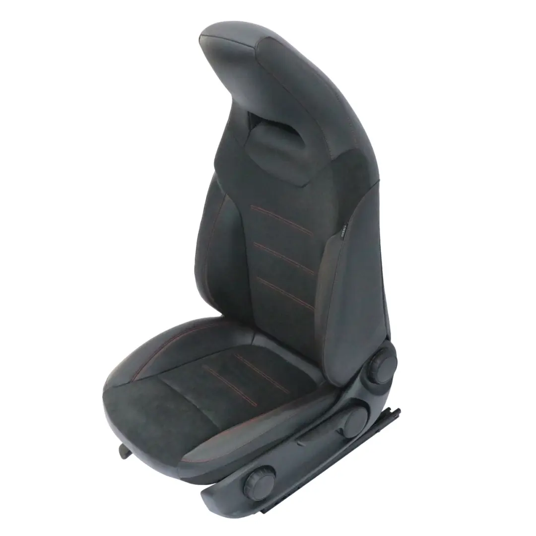 Siège Avant Mercedes C118 W177 Gauche Chauffant Tissu Imitation Cuir Noir Rouge pour à propos du numéro de pièce A1779107901 Siège Avant Mercedes C118 W177 Gauche Chauffant Tissu Imitation Cuir Noir Rouge - SKU A1779107901-4 - Numéro de pièce A1779107901