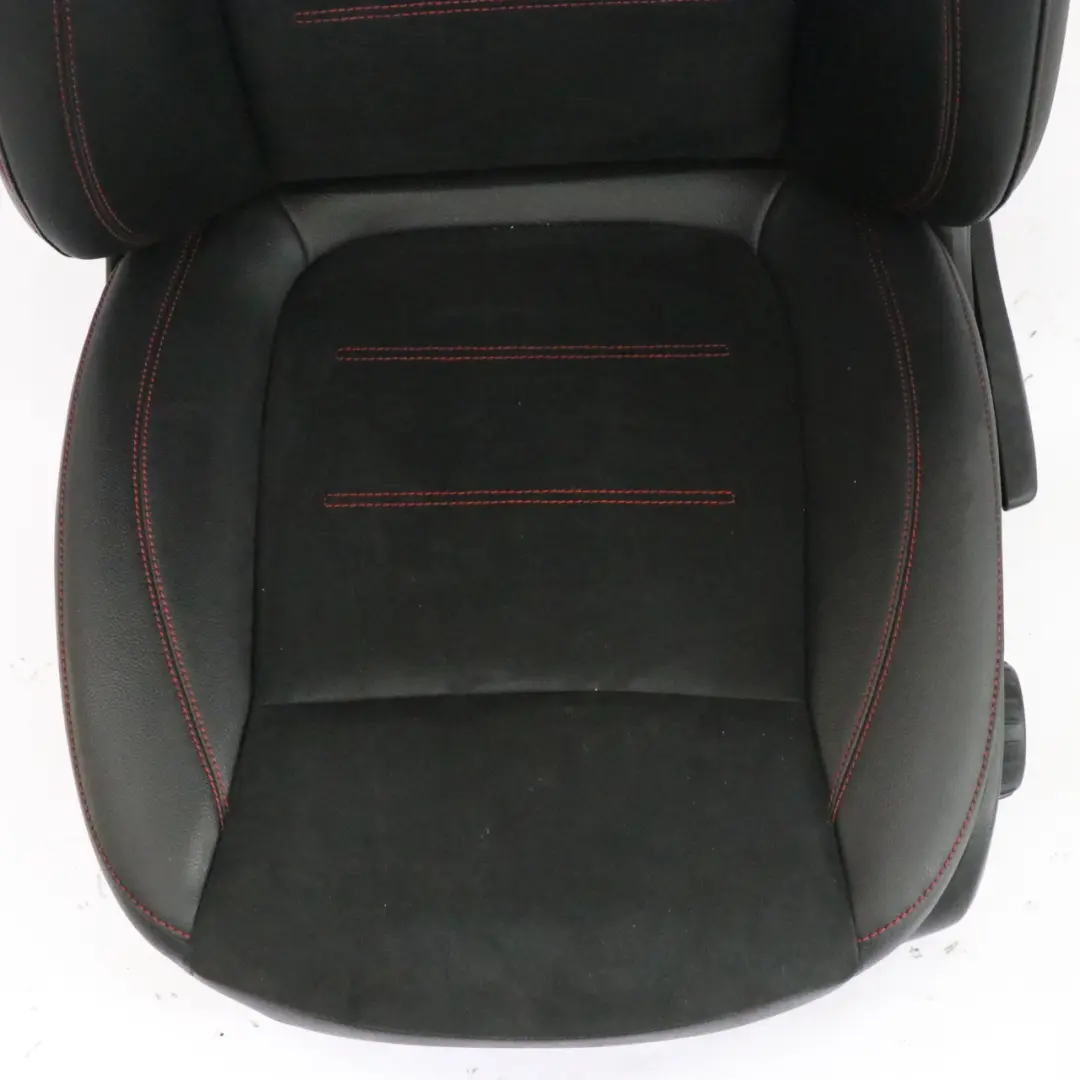  Sedile anteriore Mercedes C118 W177 Sinistro riscaldato finta pelle Nero Rosso - SKU A1779107901-4 - Numero di parte A1779107901