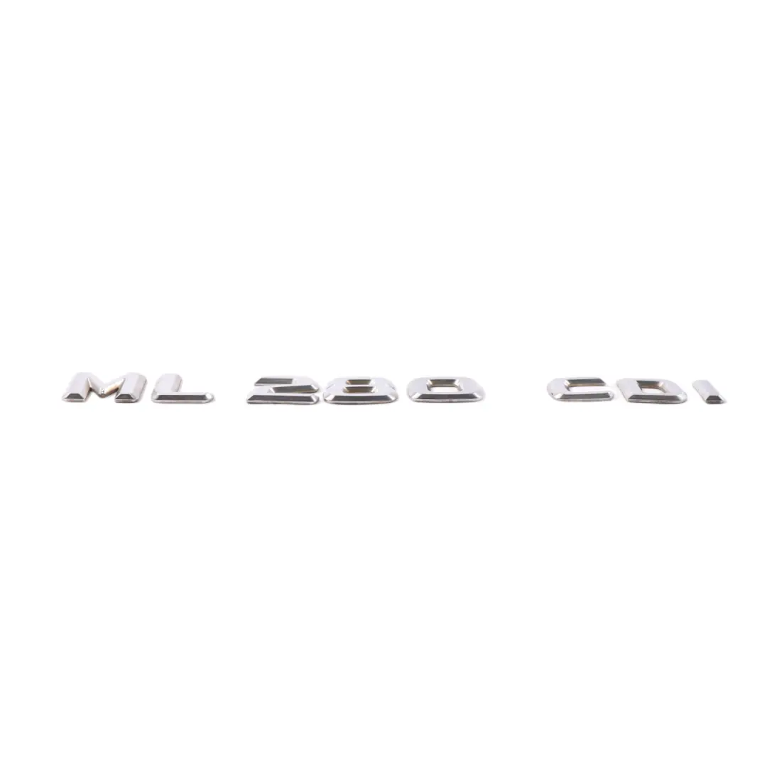 Mercedes W164 ML 280 CDI Emblema Emblema Bota Tapa Maletero - SKU A1648170215 - Número de pieza A2028172715
