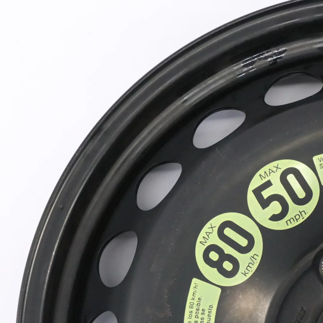 Roue de secours acier R17 3,5J 17" ET:20 pour Mercedes W204 à propos du numéro de pièce A2044000402 Mercedes W204 Roue de secours acier R17 3,5J 17" ET:20 - SKU A2044000402-1 - Numéro de pièce A2044000402