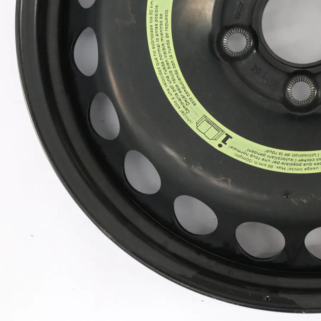 Ersatzrad Stahl R17 3,5J 17" ET:20 für Mercedes W204 mit Teilenummer A2044000402 Mercedes W204 Ersatzrad Stahl R17 3,5J 17" ET:20 - SKU A2044000402-1 - Teilenummer A2044000402