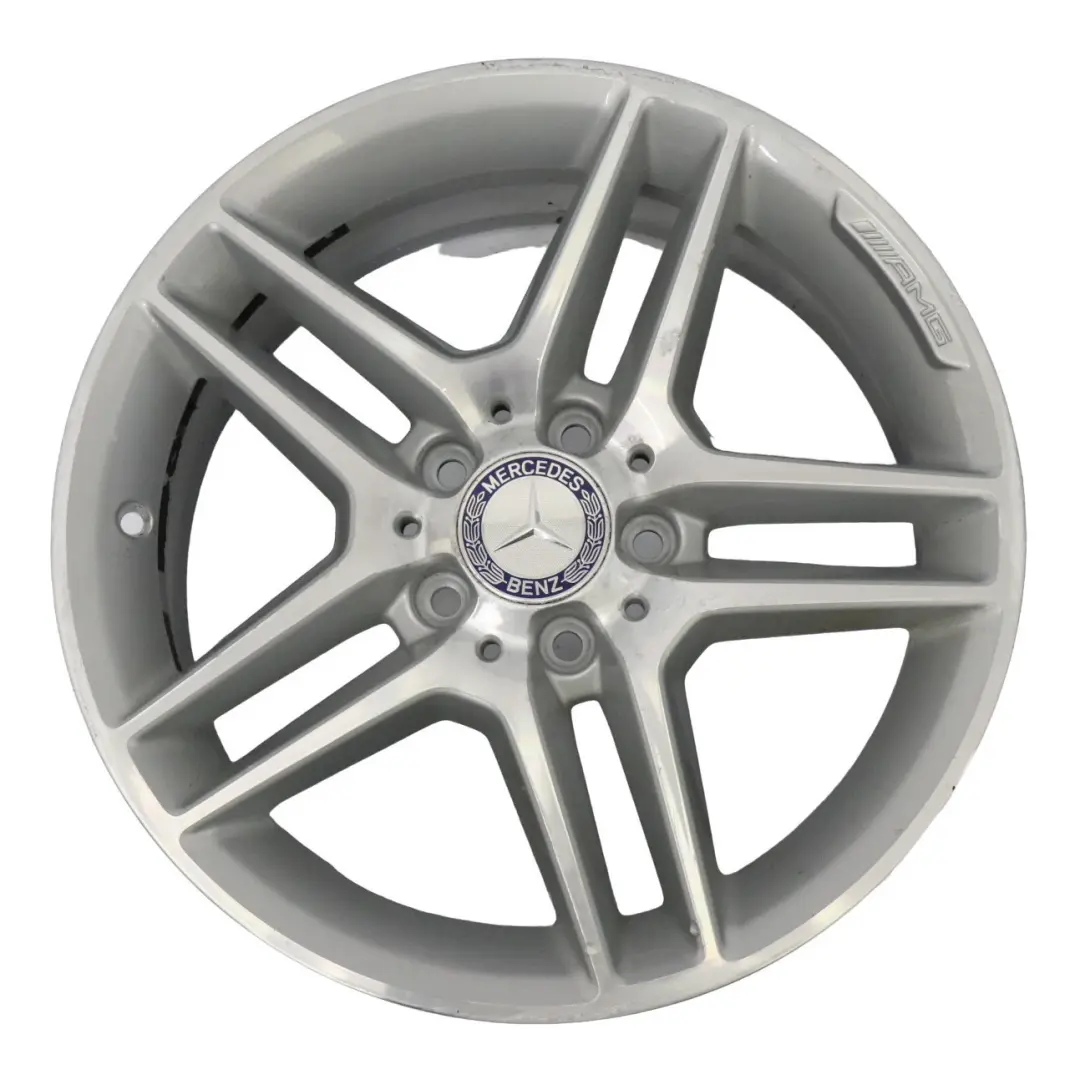Felge Leichtmetall 5 Doppelspeiche 17" 7,5J ET:47 für Mercedes W204 AMG mit Teilenummer A2044012300 Mercedes W204 AMG Felge Leichtmetall 5 Doppelspeiche 17" 7,5J ET:47 - SKU A2044012300-2 - Teilenummer A2044012300