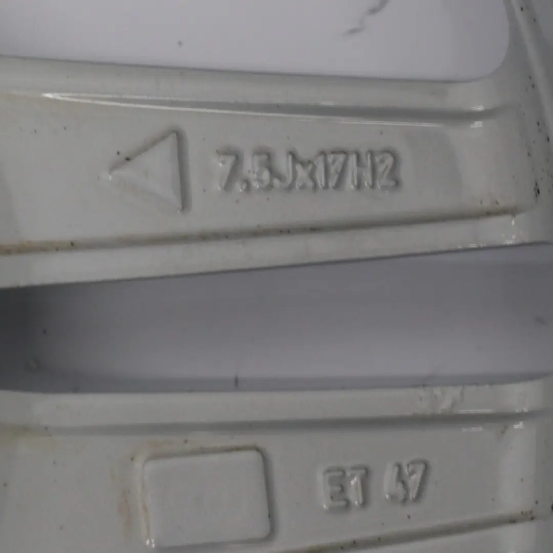 Cerchio lega 5 doppie razze 17" 7,5J ET:47 per Mercedes W204 AMG con numero di parte A2044012300 Mercedes W204 AMG Cerchio lega 5 doppie razze 17" 7,5J ET:47 - SKU A2044012300-2 - Numero di parte A2044012300