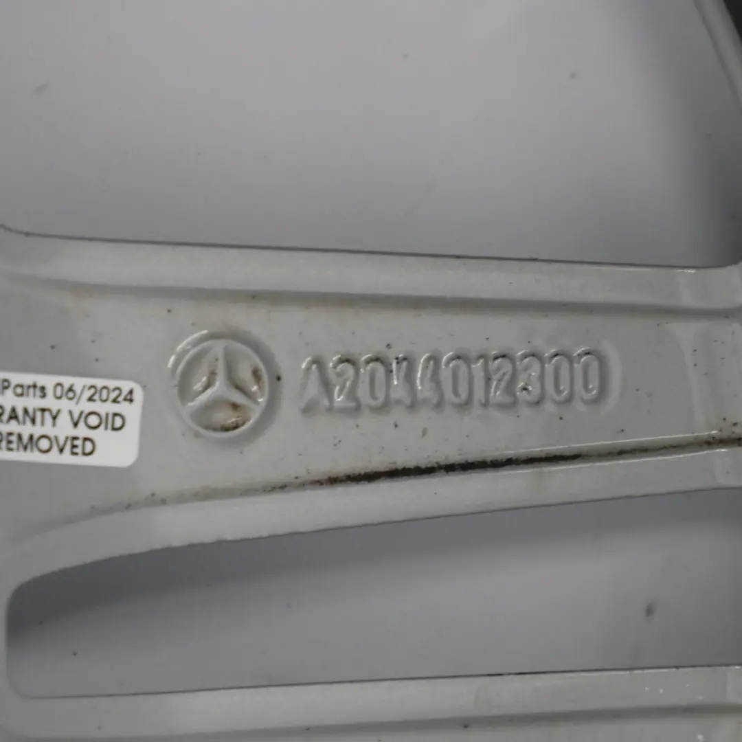 Mercedes W204 AMG Llanta de aleación 5 radios dobles 17" 7,5J ET:47 - SKU A2044012300-2 - Número de pieza A2044012300