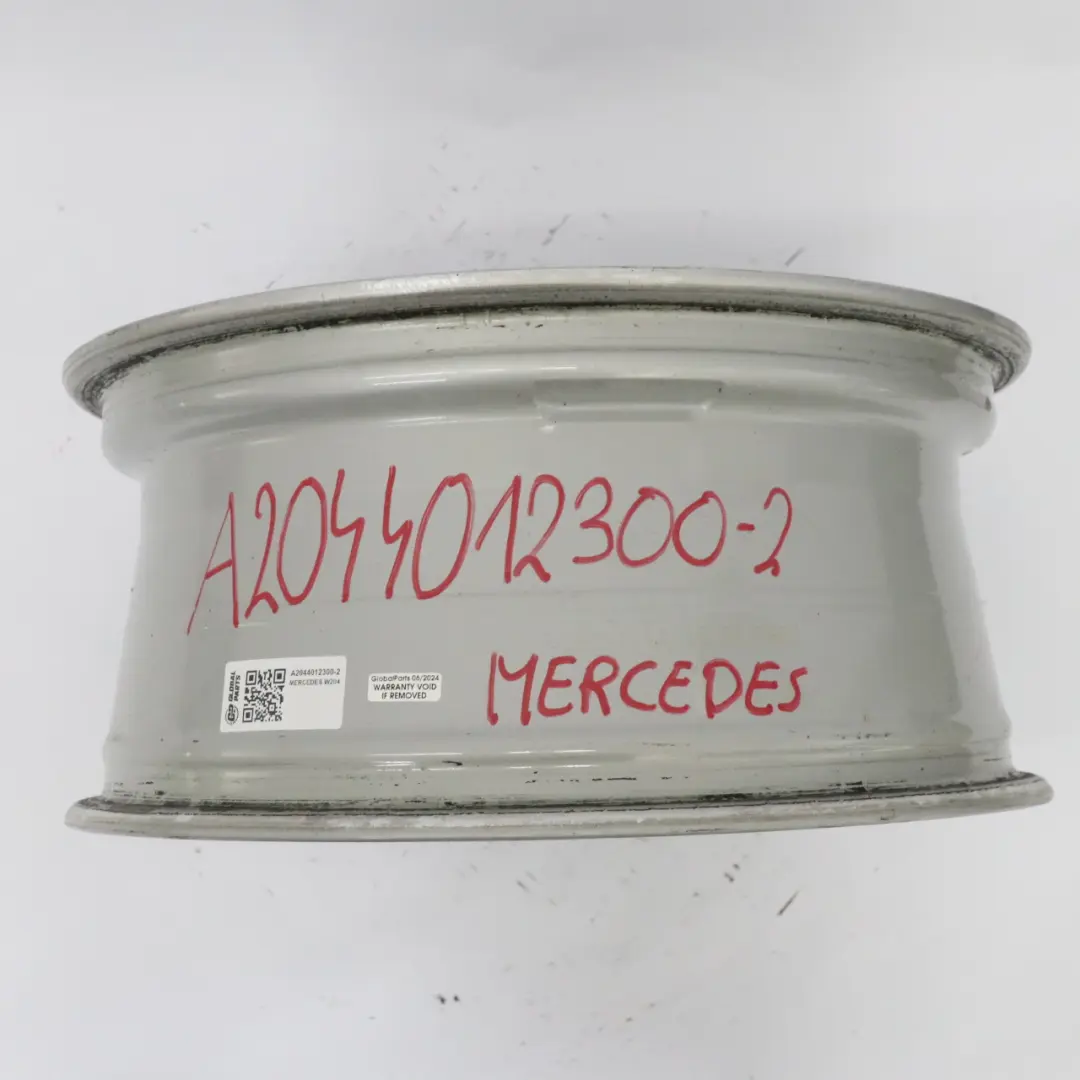 Mercedes W204 AMG Felge Leichtmetall 5 Doppelspeiche 17" 7,5J ET:47 - SKU A2044012300-2 - Teilenummer A2044012300