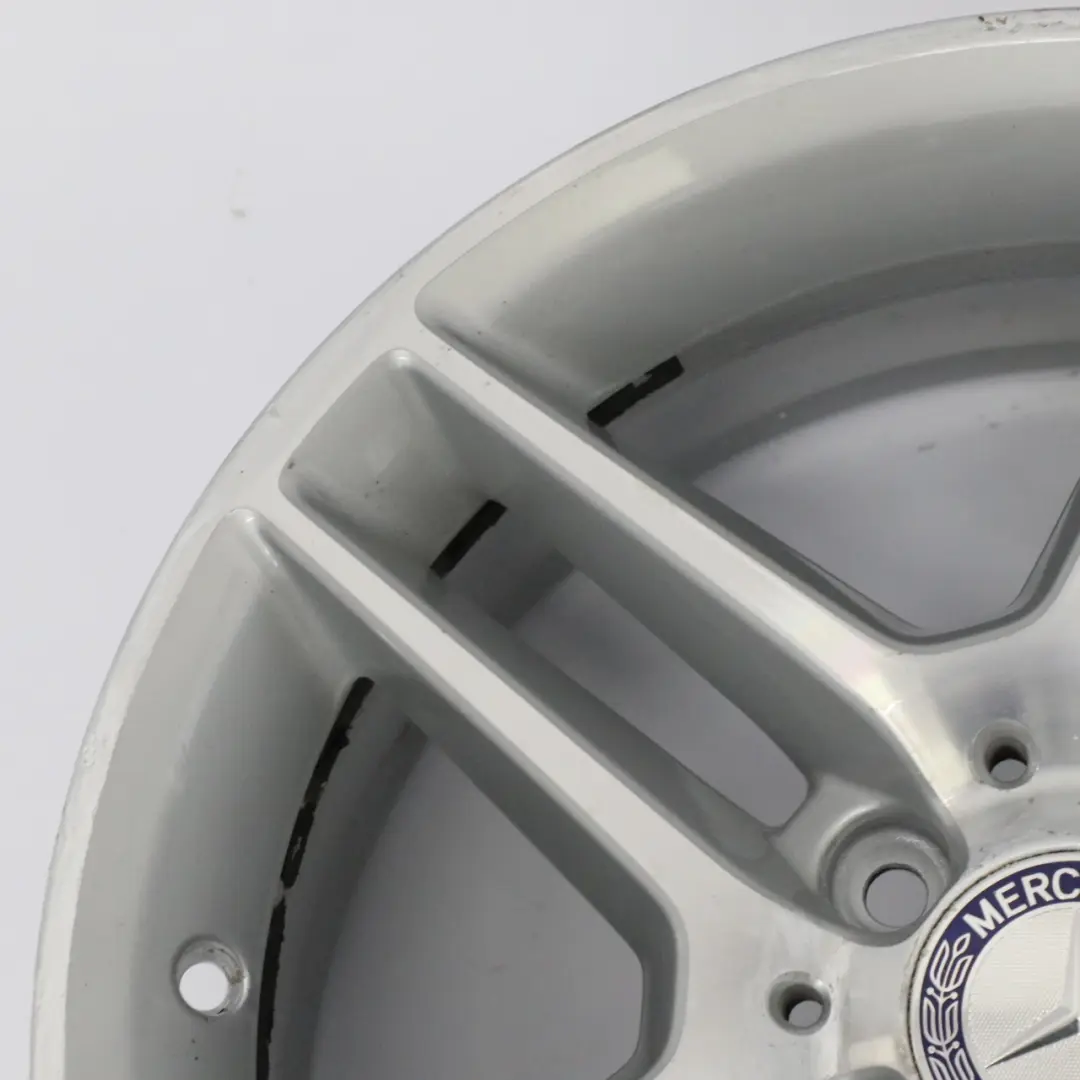 Felge Leichtmetall 5 Doppelspeiche 17" 7,5J ET:47 für Mercedes W204 AMG mit Teilenummer A2044012300 Mercedes W204 AMG Felge Leichtmetall 5 Doppelspeiche 17" 7,5J ET:47 - SKU A2044012300-2 - Teilenummer A2044012300