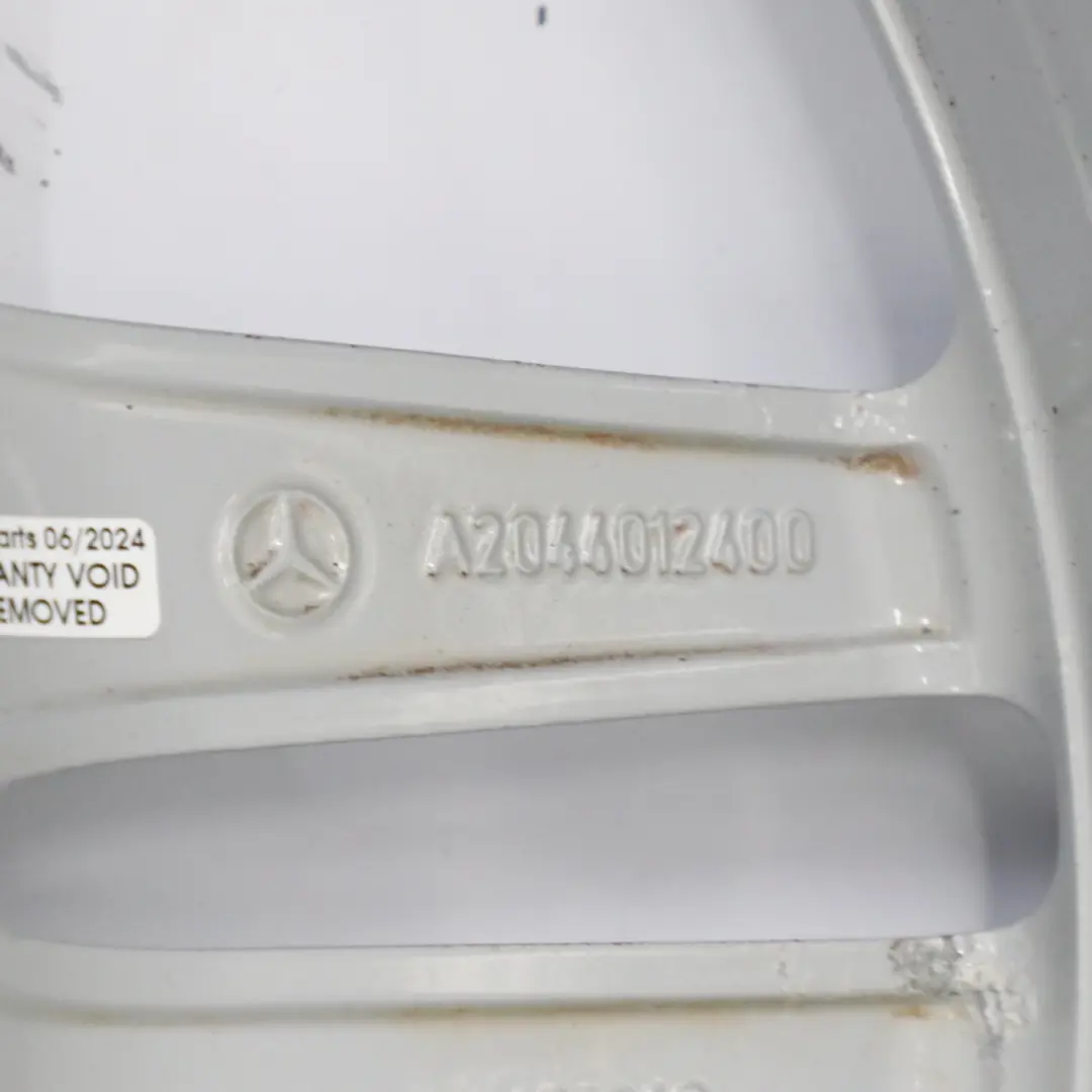 Rim Alloy 5 Double Spoke 17" 8,5J ET:58 to Mercedes W204 AMG Wheel with Part number A2044012400 Mercedes W204 AMG Wheel Rim Alloy 5 Double Spoke 17" 8,5J ET:58 - SKU A2044012400-2 - Part number A2044012400