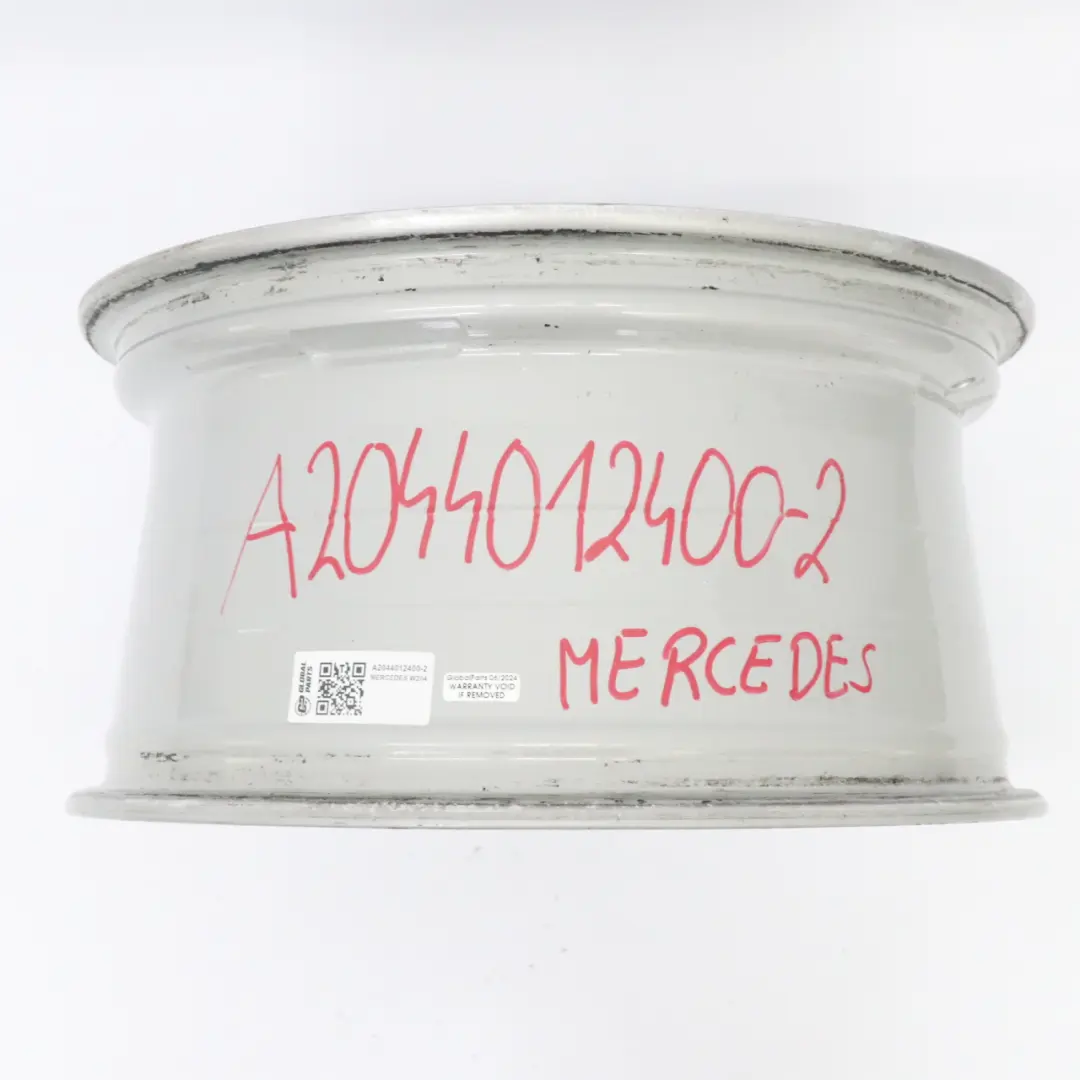  Llanta Mercedes W204 AMG Alloy 5 radios dobles 17" 8,5J ET:58 - SKU A2044012400-2 - Número de pieza A2044012400