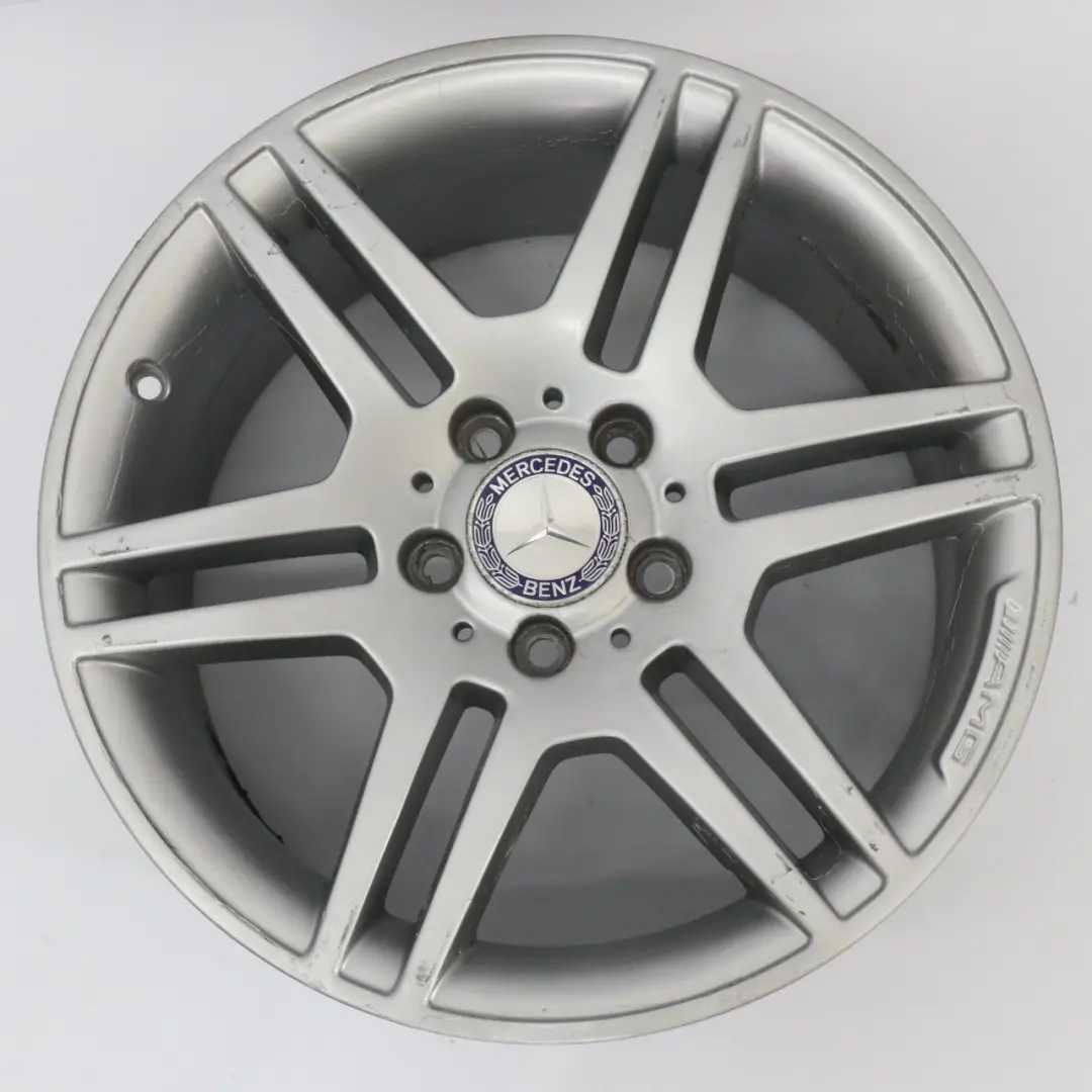 Double-Spoke Alloy Wheel Rim 17" ET:58 8,5J to Mercedes W204 AMG 6 with Part number A2044014602 Mercedes W204 AMG 6 Double-Spoke Alloy Wheel Rim 17" ET:58 8,5J - SKU A2044014602-4 - Part number A2044014602