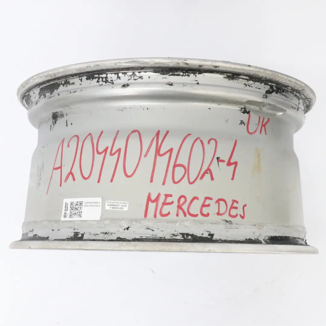 Double-Spoke Alloy Wheel Rim 17" ET:58 8,5J to Mercedes W204 AMG 6 with Part number A2044014602 Mercedes W204 AMG 6 Double-Spoke Alloy Wheel Rim 17" ET:58 8,5J - SKU A2044014602-4 - Part number A2044014602