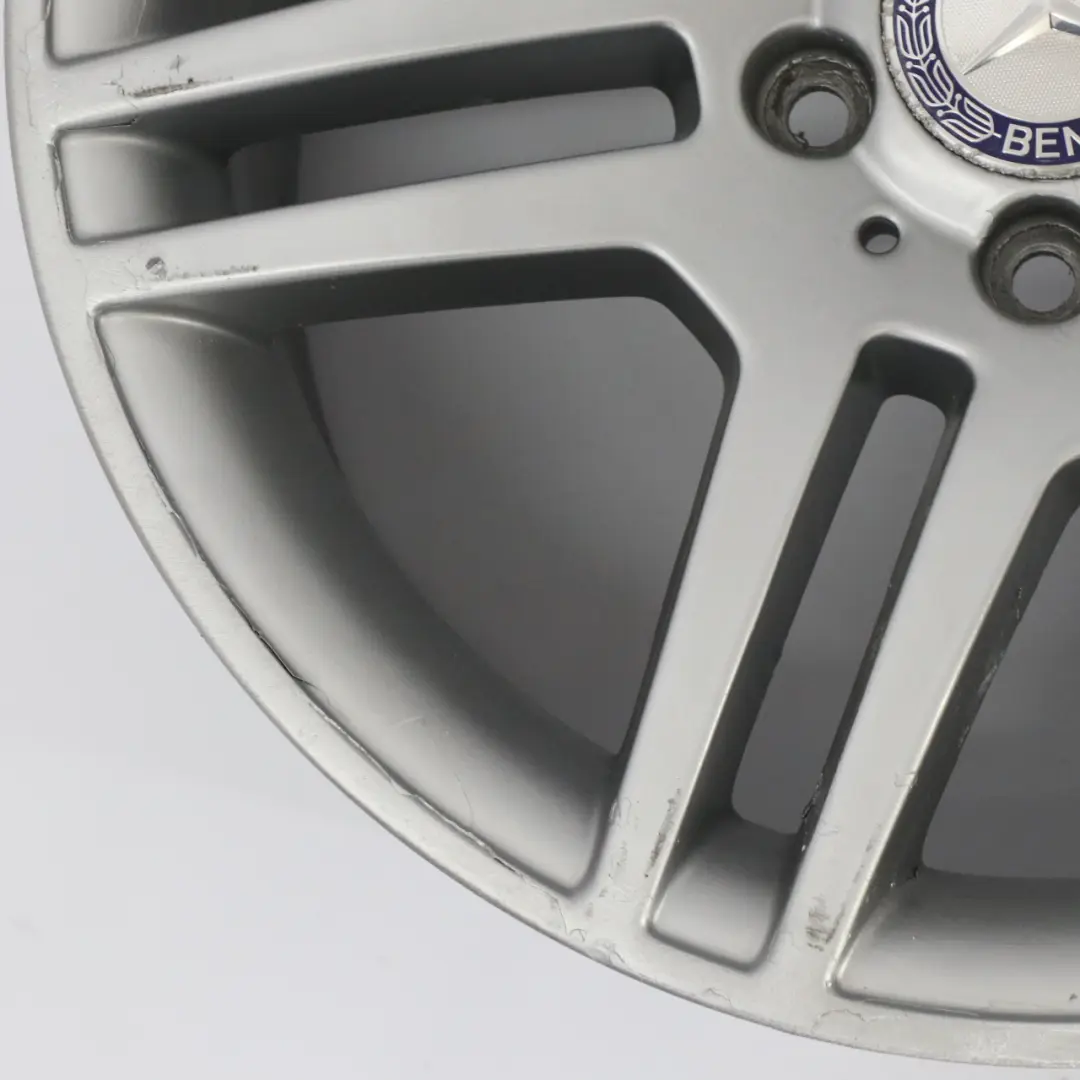 Double-Spoke Alloy Wheel Rim 17" ET:58 8,5J to Mercedes W204 AMG 6 with Part number A2044014602 Mercedes W204 AMG 6 Double-Spoke Alloy Wheel Rim 17" ET:58 8,5J - SKU A2044014602-4 - Part number A2044014602