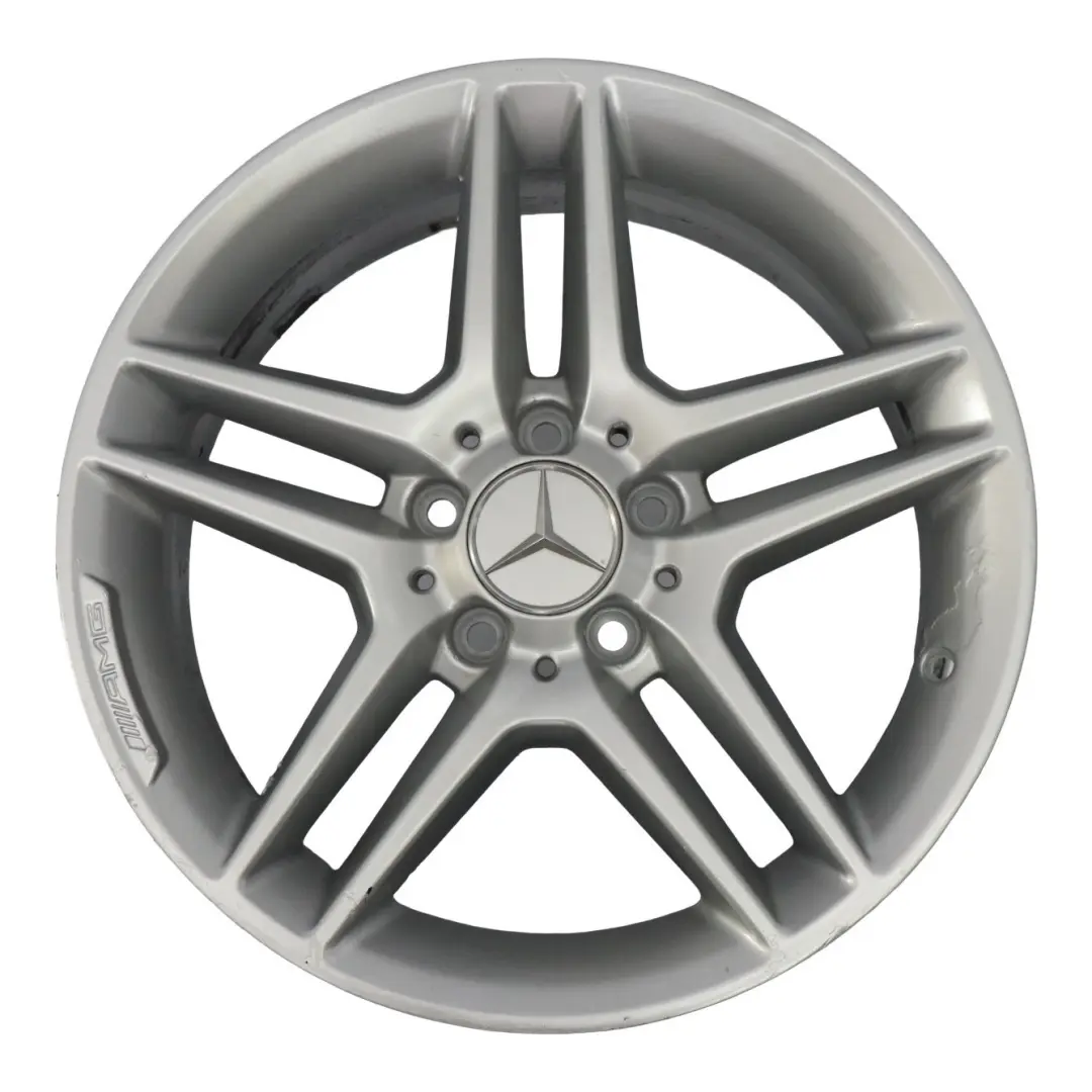  Llanta de aleación plateada Mercedes W204 AMG 17" ET:47 7,5J - SKU A2044019602-1 - Número de pieza A2044019602