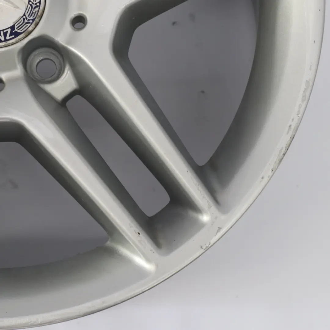 Mercedes W204 AMG Rear Alloy Wheel Rim 17" 8.5J ET:58 5 Double Spoke - SKU A2044019702-3 - Part number A2044019702