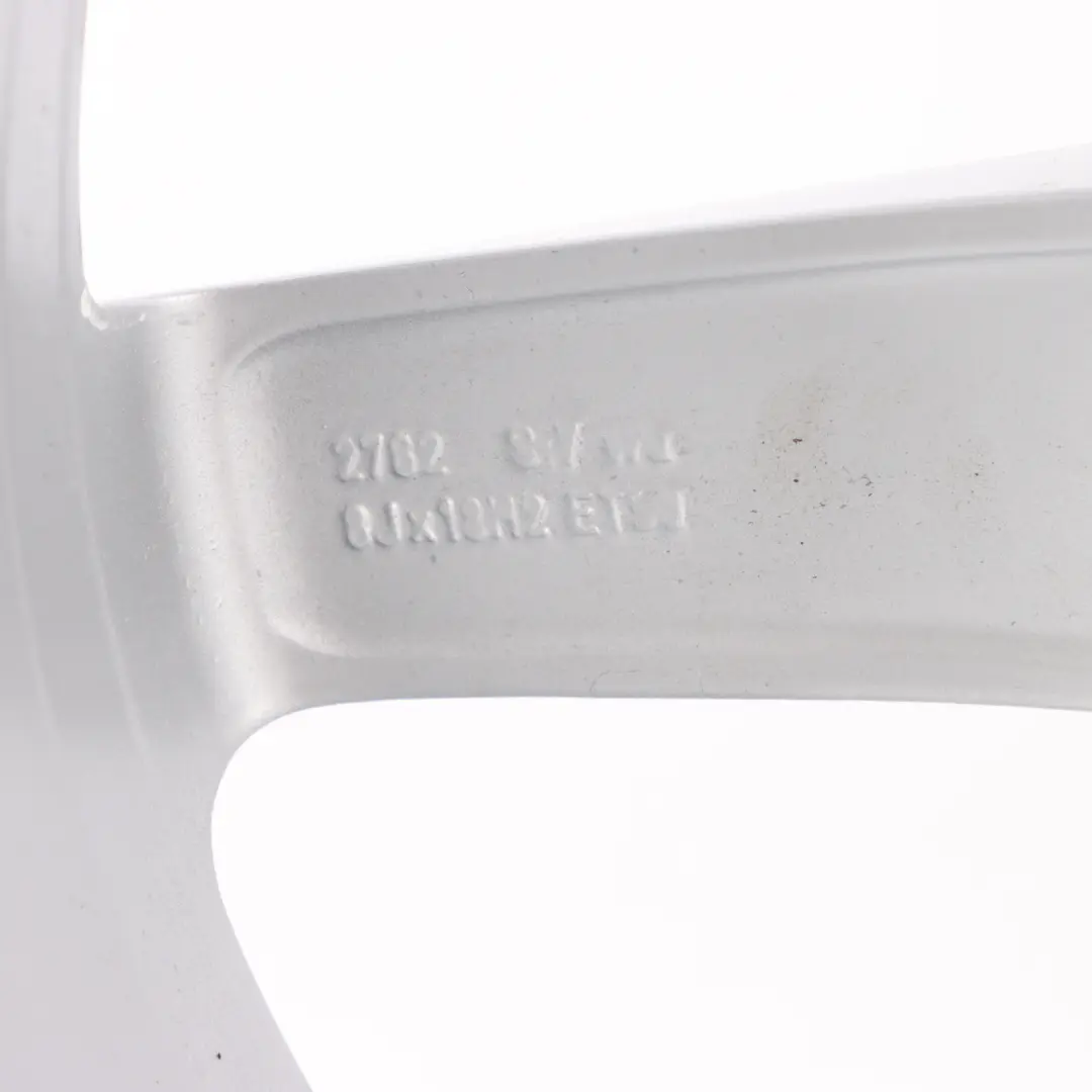 Mercedes W204 7-Spoke AMG Front Black Alloy Wheel Rim 18" 8J ET:50 - SKU A2044019802-7 - Part number A2044019802