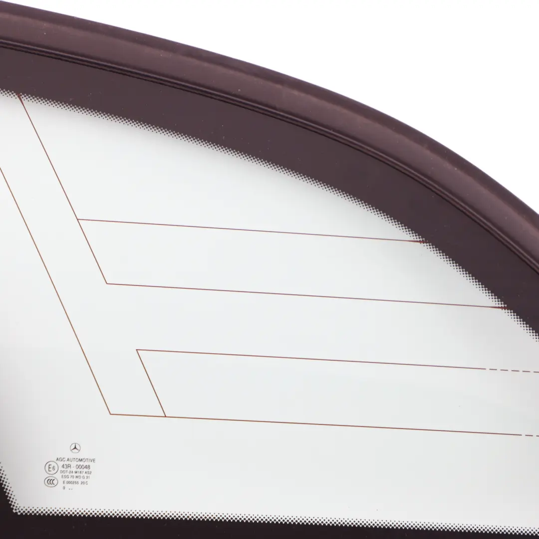 Quarter Side Window Glass Rear Left N/S AS2 to Mercedes S204 Estate with Part number A2046730310 Mercedes S204 Estate Quarter Side Window Glass Rear Left N/S AS2 - SKU A2046730310-1 - Part number A2046730310