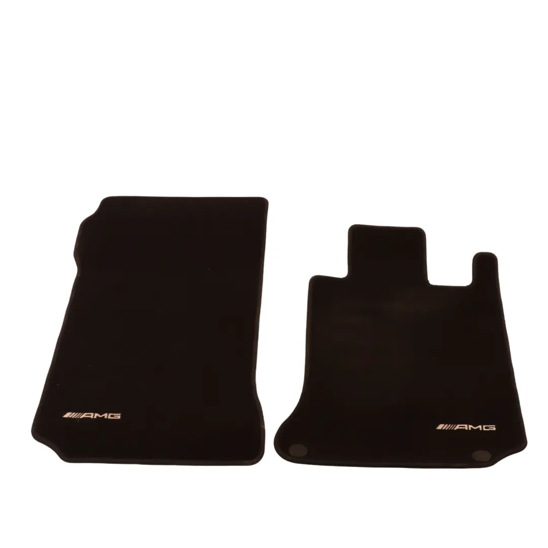 Floor Mats AMG Interior Front Rear Cover Black Set to Mercedes W204 with Part number A2046800204 Mercedes W204 Floor Mats AMG Interior Front Rear Cover Black Set - SKU rhd-A2046800204-3 - Part number A2046800204
