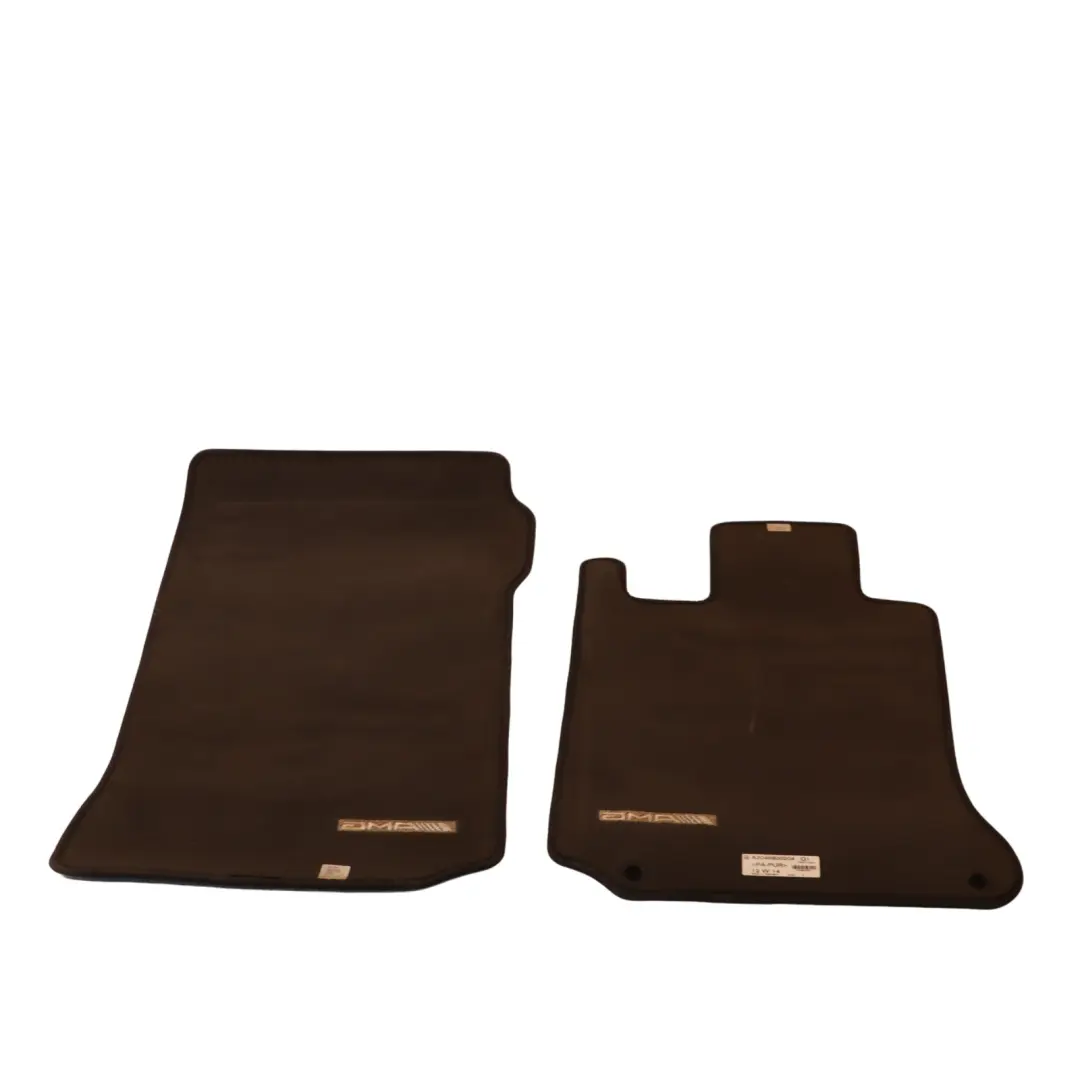 Floor Mats AMG Interior Front Rear Cover Black Set to Mercedes W204 with Part number A2046800204 Mercedes W204 Floor Mats AMG Interior Front Rear Cover Black Set - SKU rhd-A2046800204-3 - Part number A2046800204