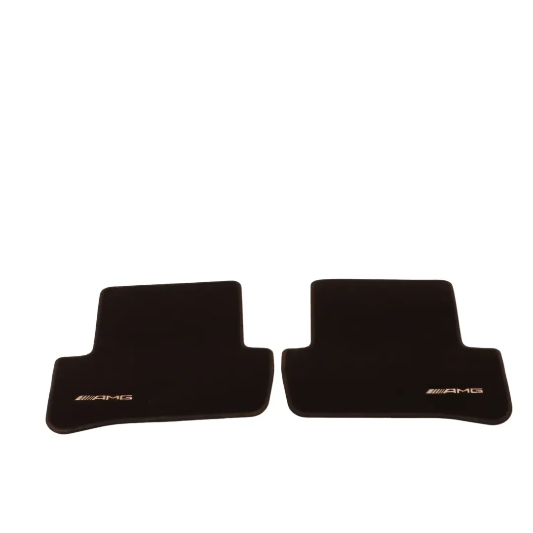 Mercedes W204 Floor Mats AMG Interior Front Rear Cover Black Set - SKU rhd-A2046800204-3 - Part number A2046800204
