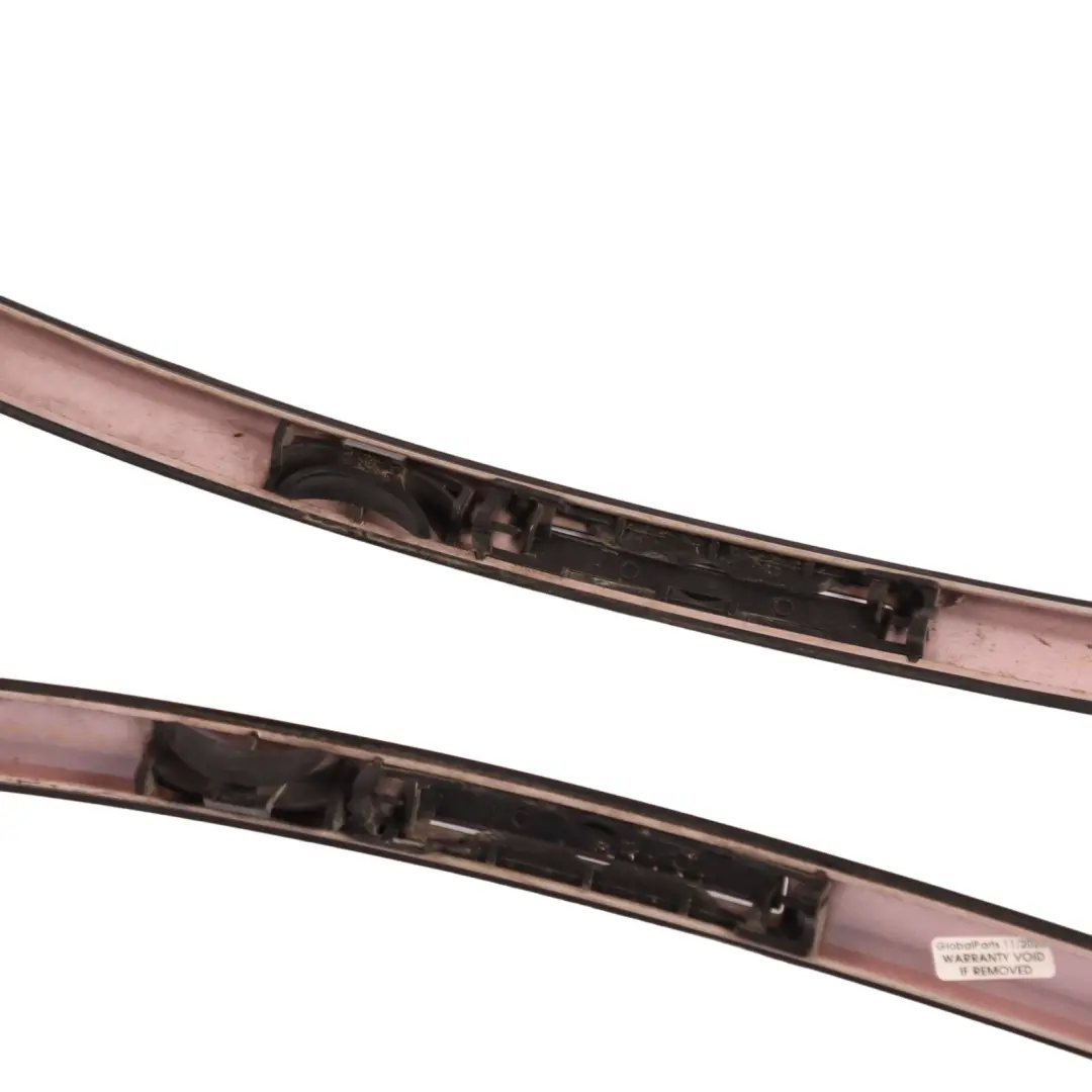 Mercedes W204 Roof Strip Moulding Set Left Right N/O/S Trim Top Strip Black - SKU A2046907582 - Part number A2046907582