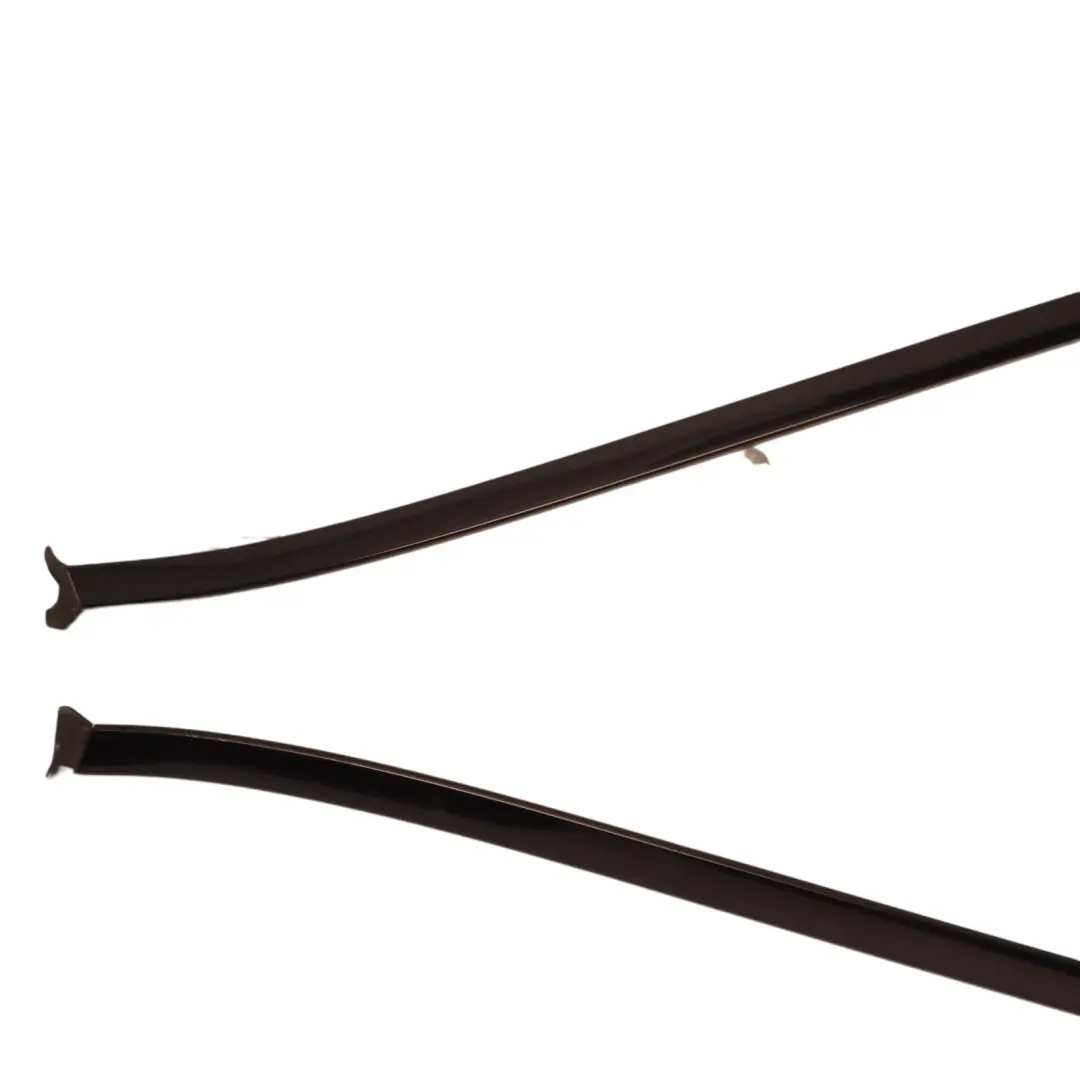 Mercedes W204 Roof Strip Moulding Set Left Right N/O/S Trim Top Strip Black - SKU A2046907582 - Part number A2046907582