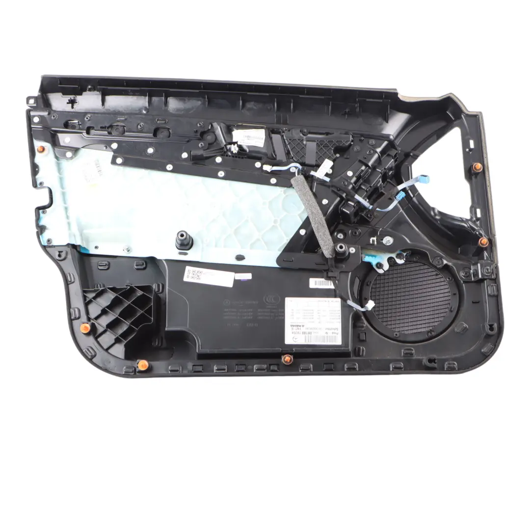 Mercedes W204 Door Card Front Right O/S Trim Panel Covering Leather Microfibre - SKU rhd-A2047202001 - Part number A2047202001