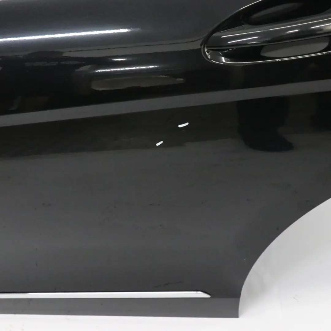 Mercedes W204 Drzwi Lewe Tylne Obsidian Black Czarny Metalik - 197 - SKU A2047302100-OB2 - Numer Części A2047302100