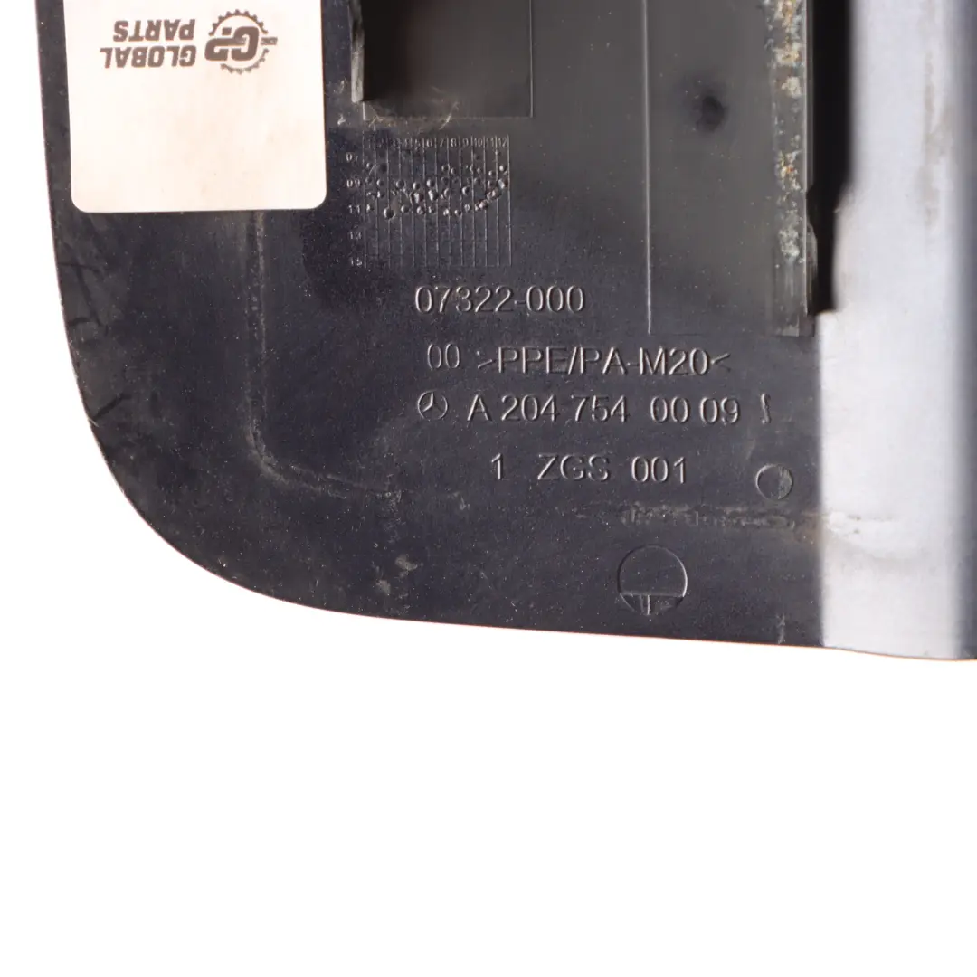 Mercedes S204 Einfüllklappe Tankdeckel Abdeckung Zierleiste Cavansitblau - 890 - SKU A2047540009-CVB - Teilenummer A2047540009