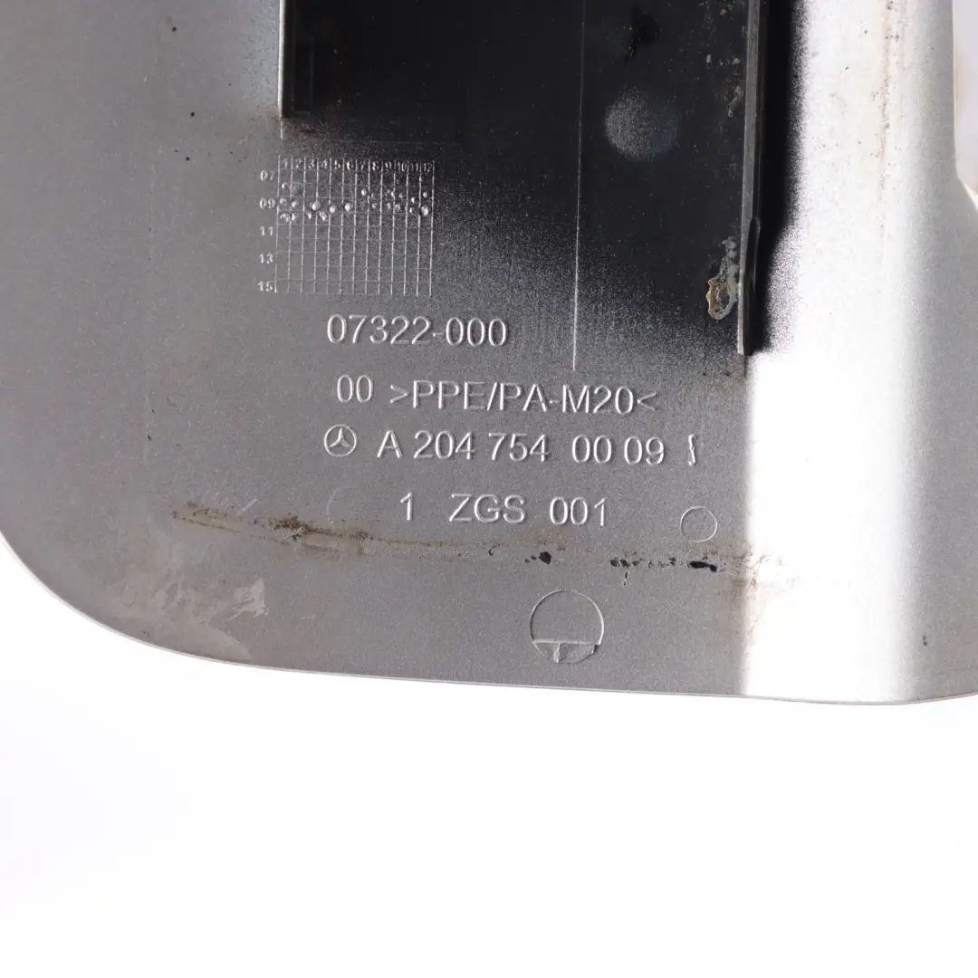 Mercedes W204 Coupe Fuel Filler Flap Cover Cap Iridium Silver 775 - SKU A2047570506-IRS - Part number A2047570506