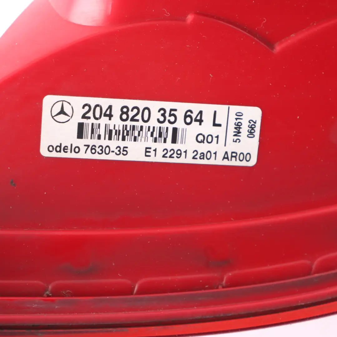 S04 Rear Light In The Side Panel Left N/S Tail Lamp to Mercedes with Part number A2048203564 Mercedes S04 Rear Light In The Side Panel Left N/S Tail Lamp - SKU A2048203564-1 - Part number A2048203564