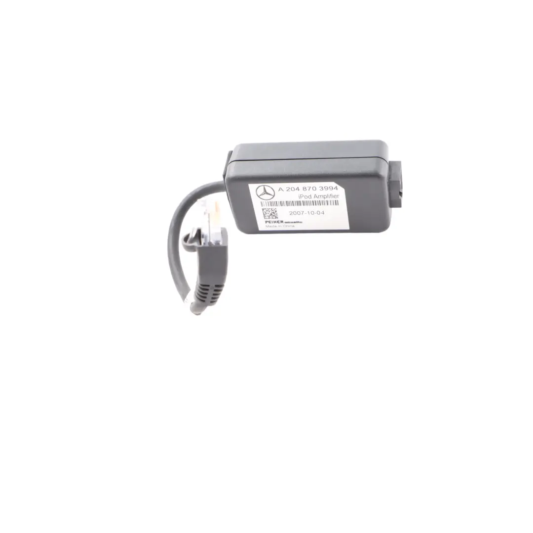 iPod Interface Amplifier Mercedes W204 Module Control Unit ECU to with Part number A2048703994 iPod Interface Amplifier Mercedes W204 Module Control Unit ECU - SKU A2048703994 - Part number A2048703994