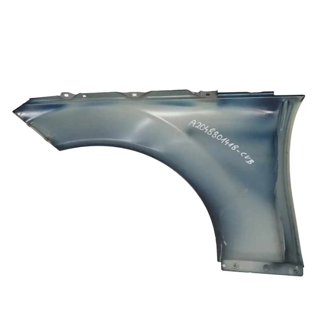 Panel lateral delantero derecho Guardabarros Cavansite Blue 890 para Mercedes W204 con número de pieza A2048801418 Mercedes W204 Panel lateral delantero derecho Guardabarros Cavansite Blue 890 - SKU A2048801418-CVB - Número de pieza A2048801418
