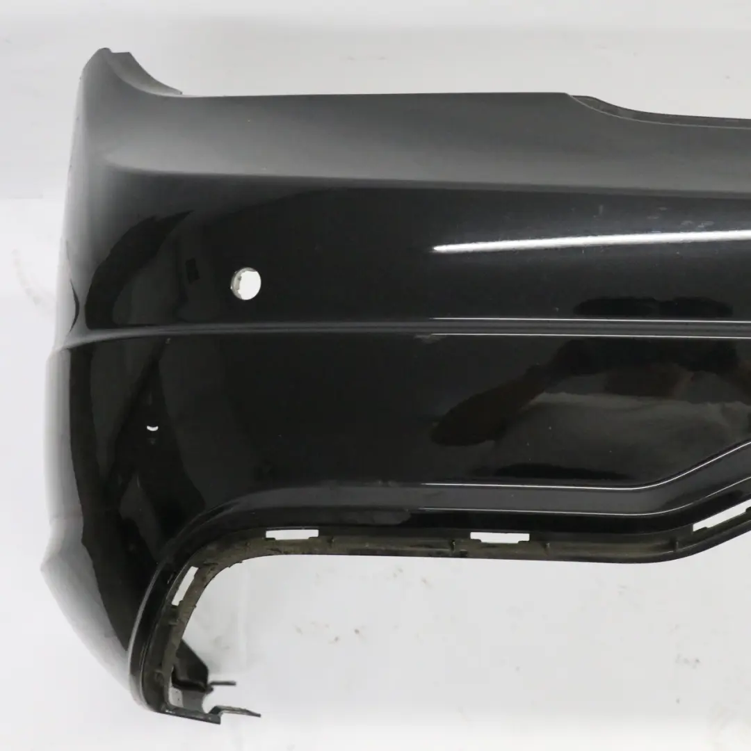 Bumper Trim Panel AMG Obsidian Black Metallic - 197 to Mercedes W204 Rear with Part number A2048809347 Mercedes W204 Rear Bumper Trim Panel AMG Obsidian Black Metallic - 197 - SKU A2048809347-OB1 - Part number A2048809347