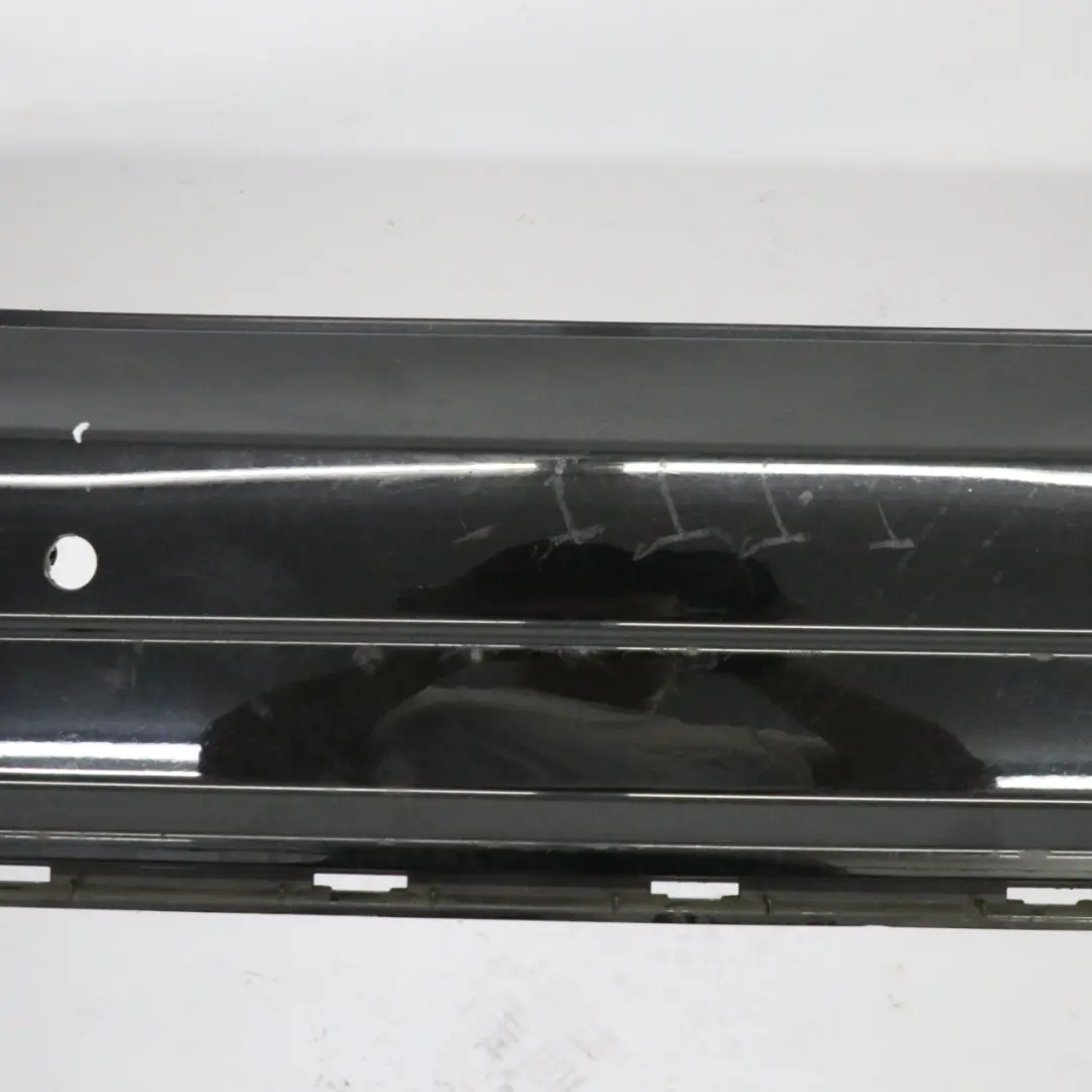 Bumper Trim Panel AMG Obsidian Black Metallic - 197 to Mercedes W204 Rear with Part number A2048809347 Mercedes W204 Rear Bumper Trim Panel AMG Obsidian Black Metallic - 197 - SKU A2048809347-OB1 - Part number A2048809347