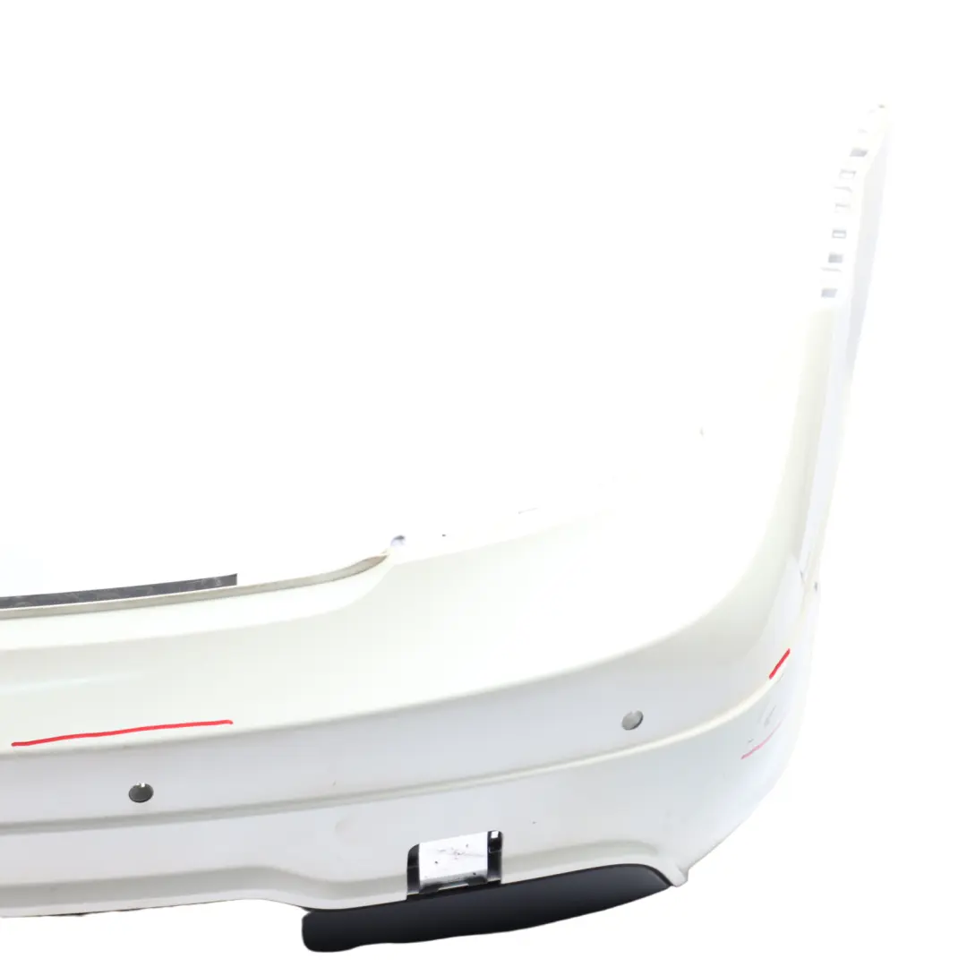 Bumper Mercedes W204 AMG Body Styling Trim Panel Diamond White - 799 to Rear with Part number A2048852925 Rear Bumper Mercedes W204 AMG Body Styling Trim Panel Diamond White - 799 - SKU A2048852925-DWM - Part number A2048852925