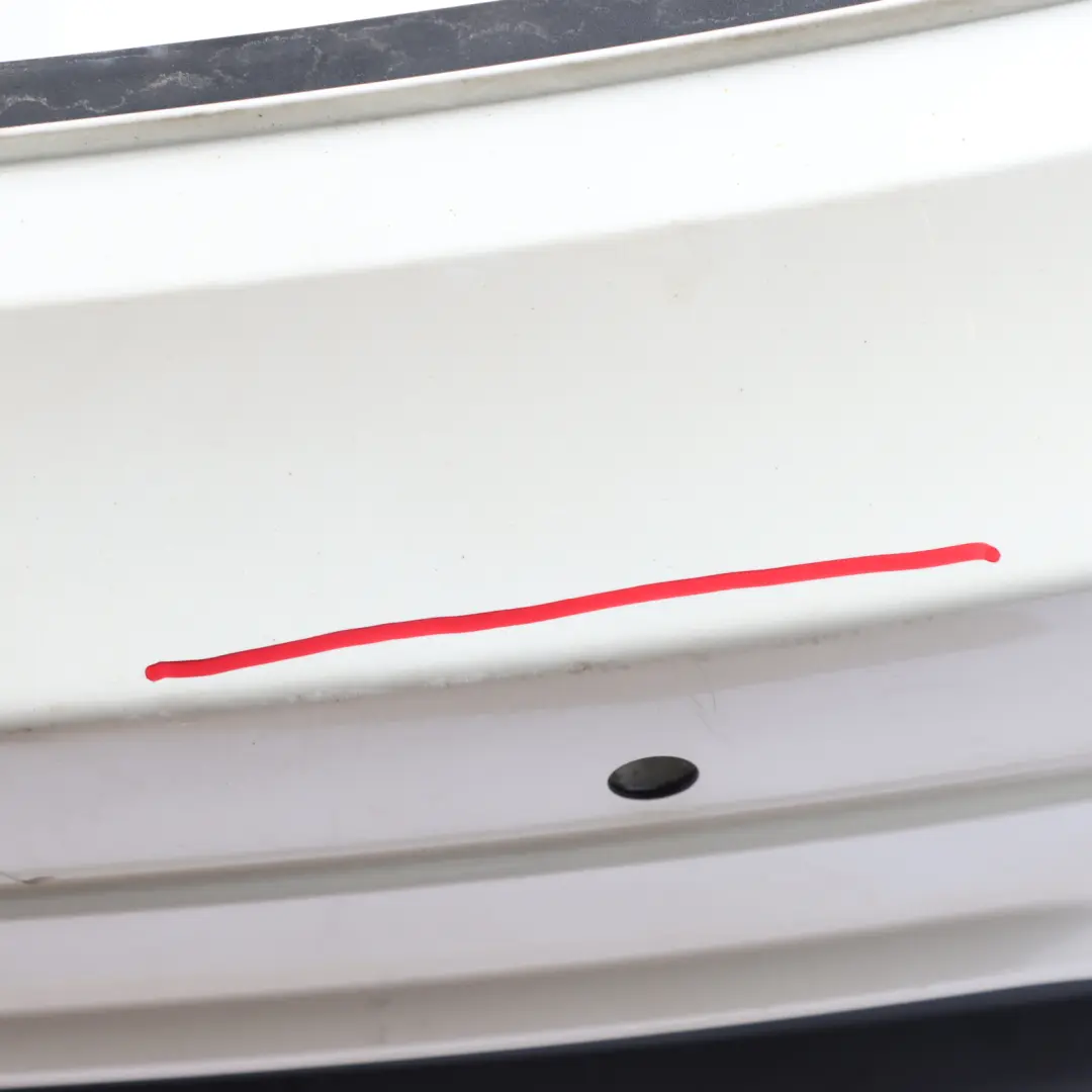 Rear Bumper Mercedes W204 AMG Body Styling Trim Panel Diamond White - 799 - SKU A2048852925-DWM - Part number A2048852925