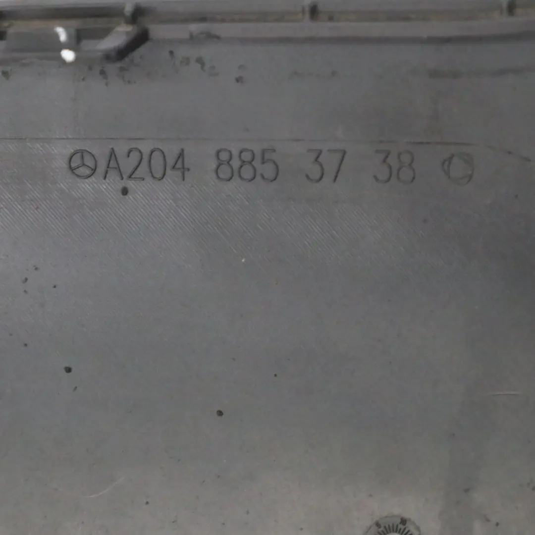 Mercedes W204 AMG Parachoques Trasero Difusor Inferior Cubierta - SKU A2048853738 - Número de pieza A2048853738