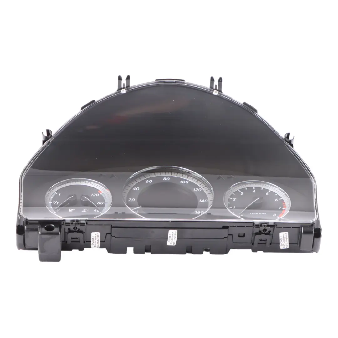 Mercedes W204 Petrol Instrument Cluster Speedometer MPH RPM Gauges - SKU rhd-A2049001405 - Part number A2049001405