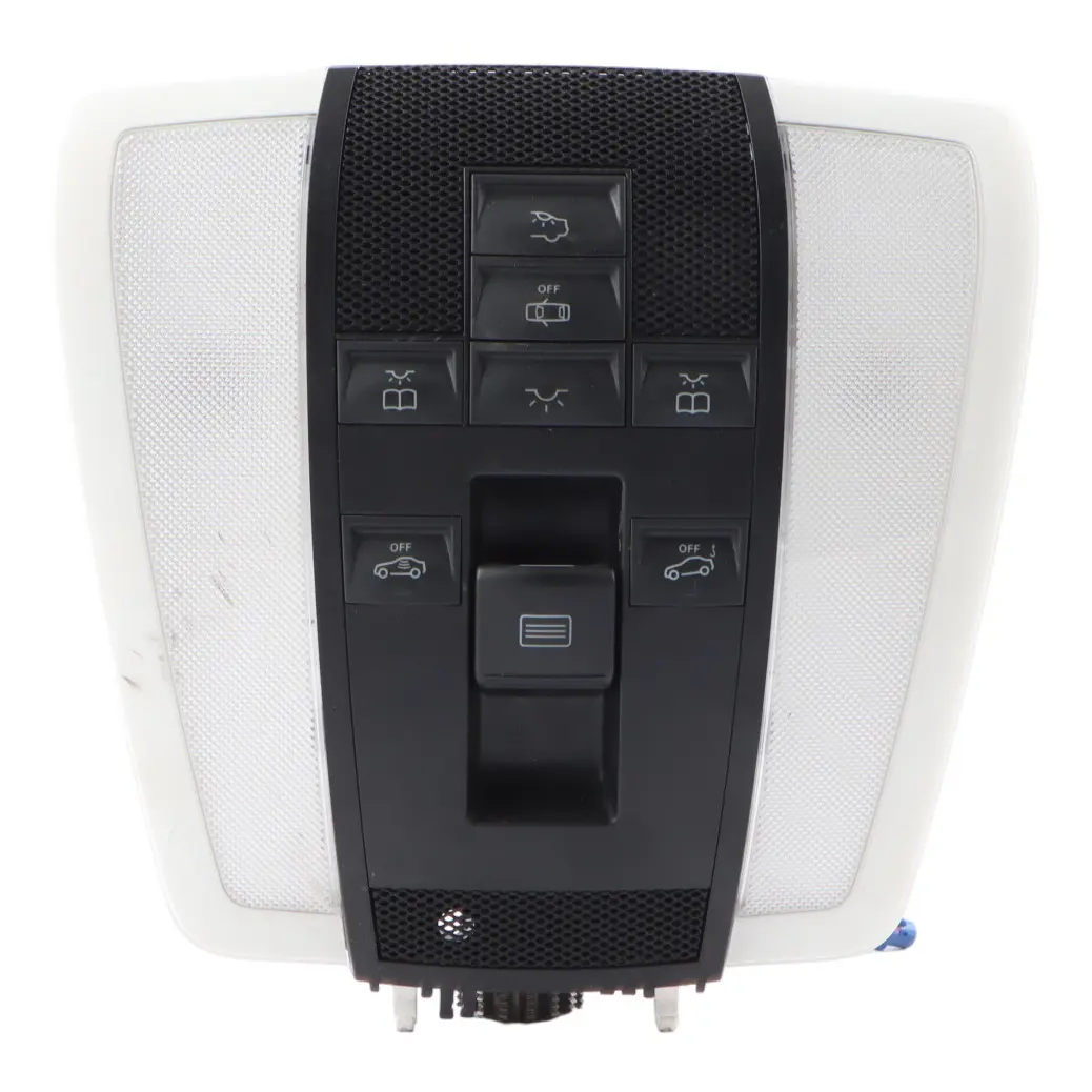 Mercedes W204 Roof Light Interior Reading Lamp Panel Front Black - SKU A2049063102-2 - Part number A2049063102