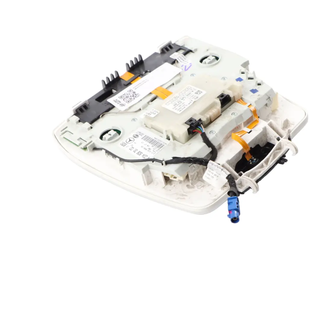 Roof Light Interior Reading Lamp Panel Front Black to Mercedes W204 with Part number A2049063102 Mercedes W204 Roof Light Interior Reading Lamp Panel Front Black - SKU A2049063102-2 - Part number A2049063102