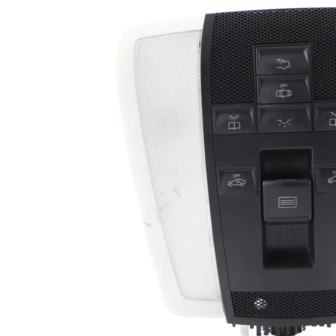 Mercedes W204 Roof Light Interior Reading Lamp Panel Front Black - SKU A2049063102-2 - Part number A2049063102