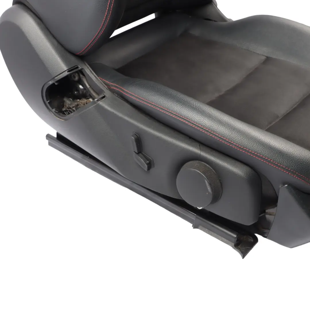Mercedes W204 Front Right O/S Seat Leather Alcantara Red Thread Electric - SKU A2049100006 - Part number A2049100006