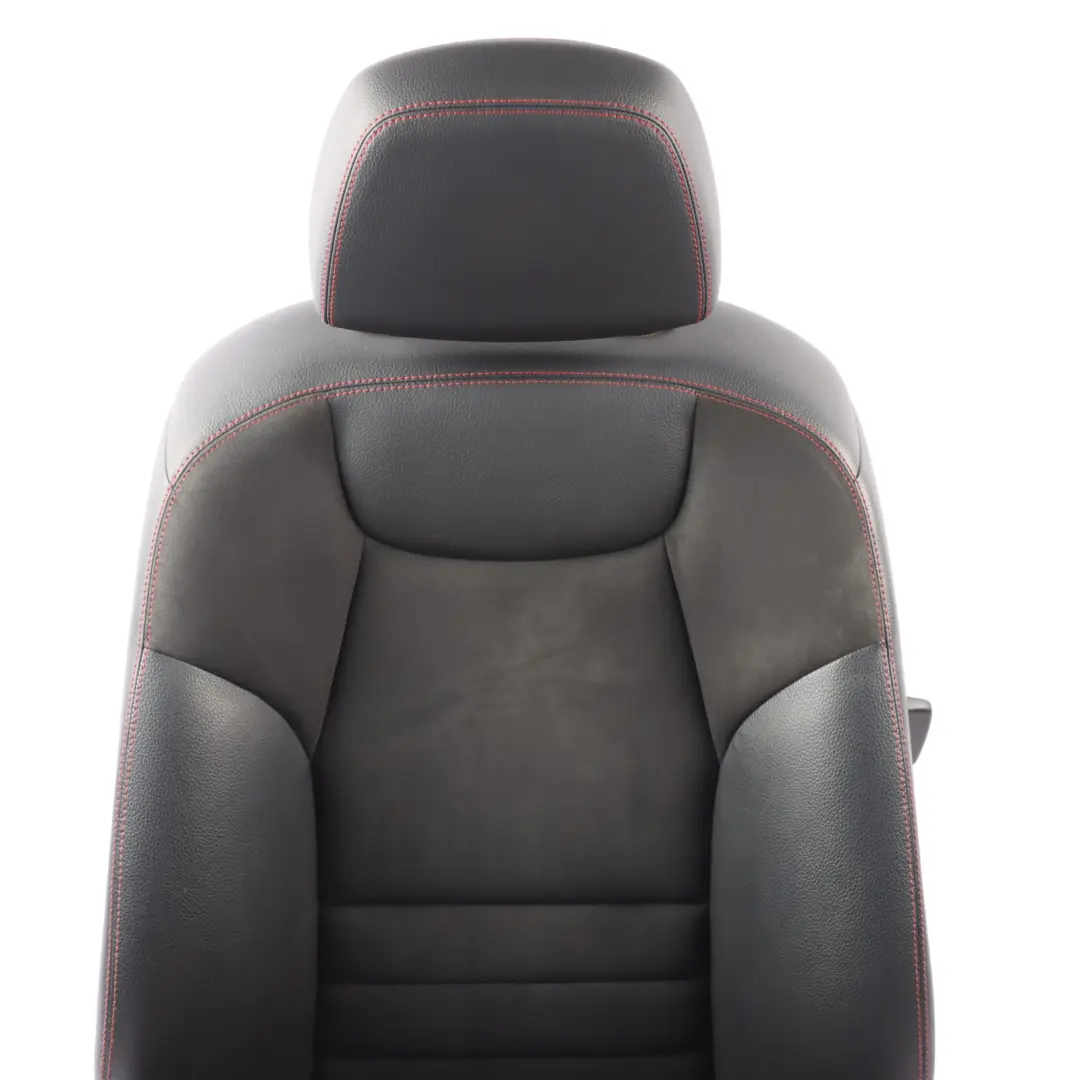 Mercedes W204 Front Right O/S Seat Leather Alcantara Red Thread Electric - SKU A2049100006 - Part number A2049100006