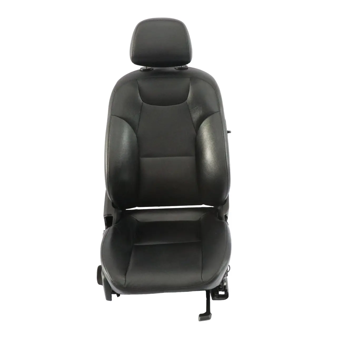 Mercedes W204 Asiento Delantero Derecho Sport Cuero Negro Interior Eléctrico