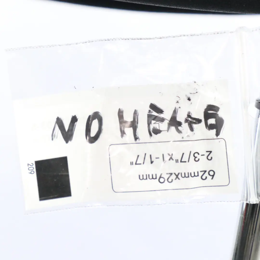Mercedes W204 Asiento Delantero Derecho Sport Cuero Negro Interior Eléctrico - SKU A2049101493-5 - Número de pieza A2049101493