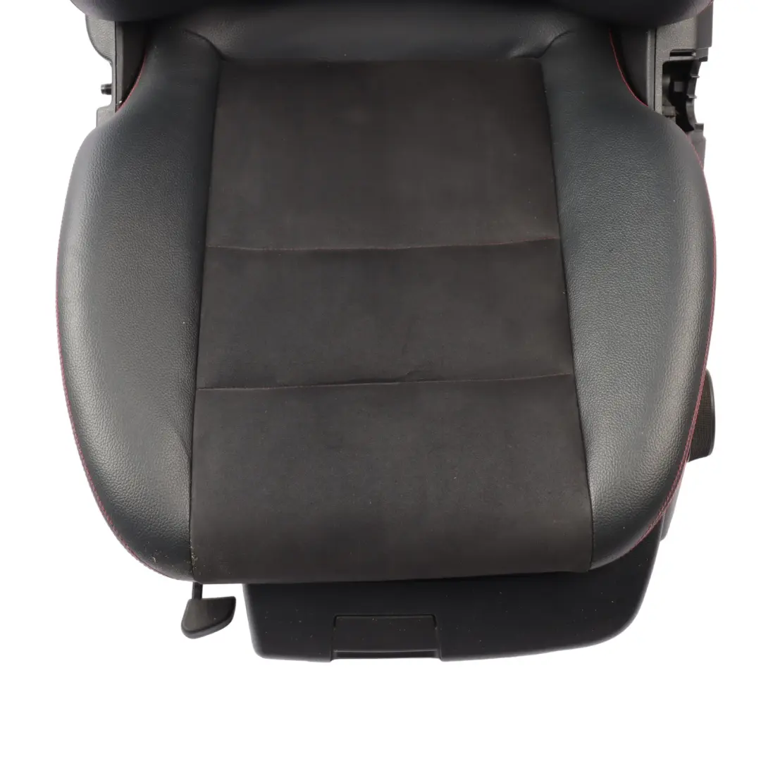 Asiento Delantero Izquierdo Cuero Alcantara Hilo Rojo Eléctrico para Mercedes W204 con número de pieza A2049109505 Mercedes W204 Asiento Delantero Izquierdo Cuero Alcantara Hilo Rojo Eléctrico - SKU A2049109505 - Número de pieza A2049109505