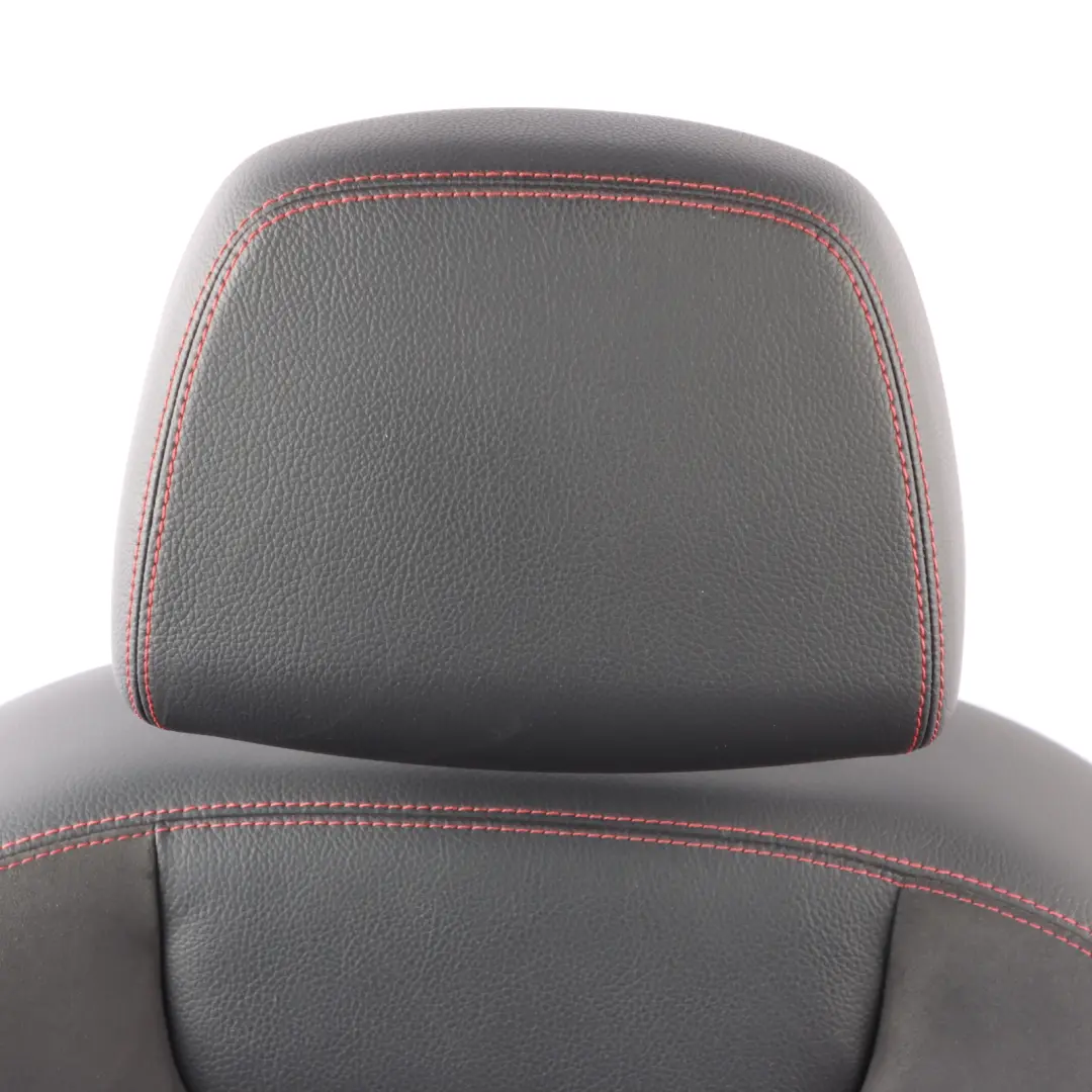 Mercedes W204 Front Left N/S Seat Leather Alcantara Red Thread Electric - SKU A2049109505 - Part number A2049109505