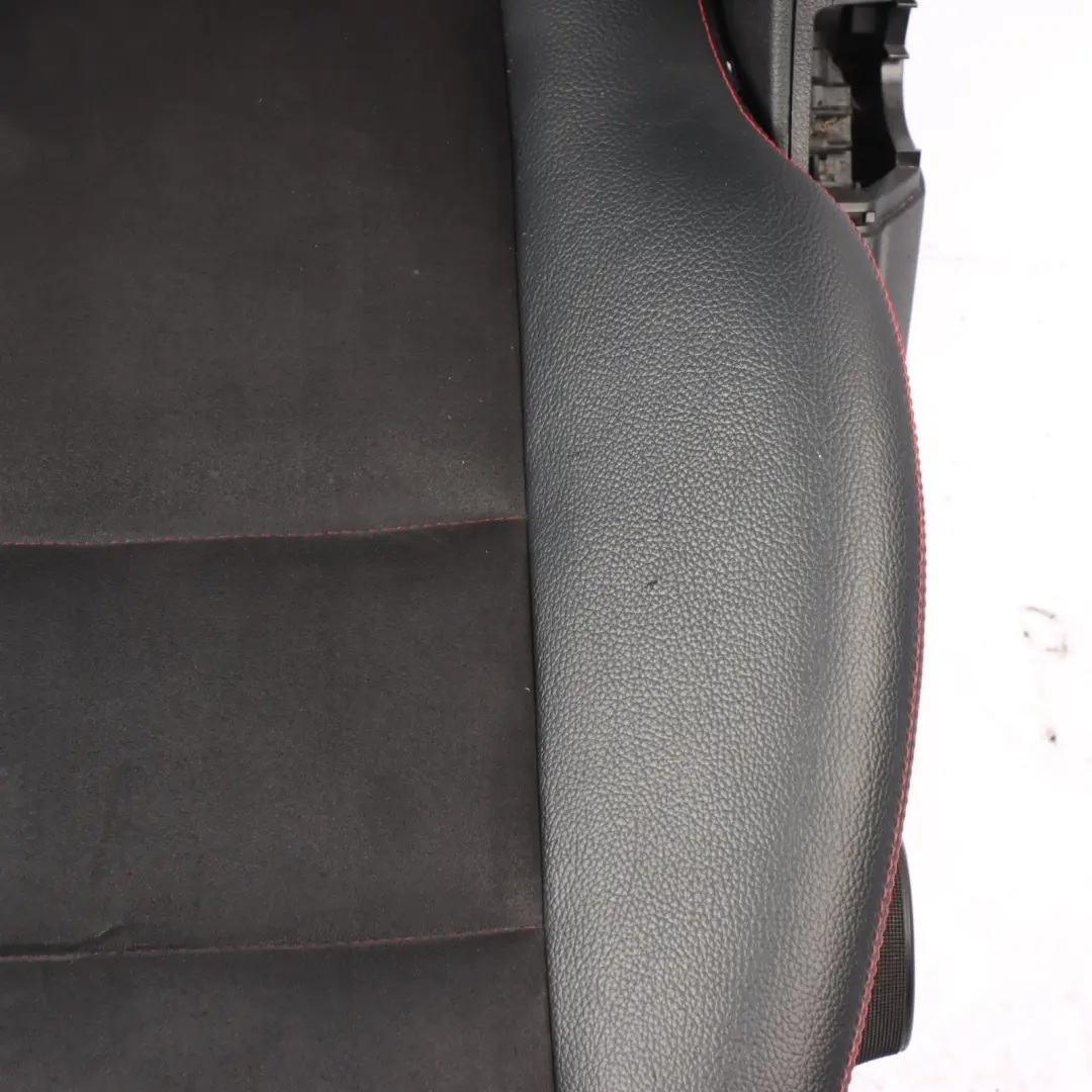 Mercedes W204 Front Left N/S Seat Leather Alcantara Red Thread Electric - SKU A2049109505 - Part number A2049109505