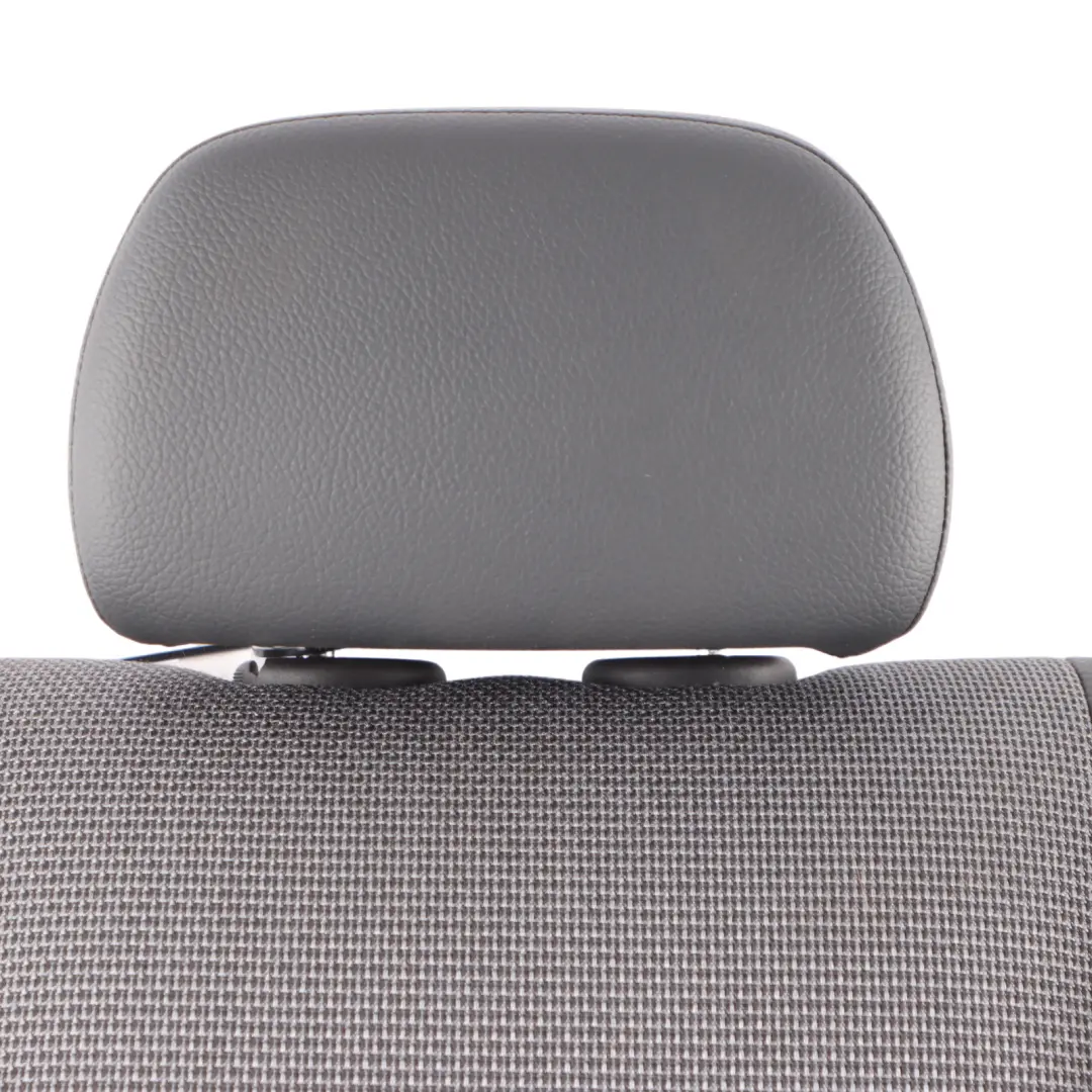 Mercedes W204 Armrest Backrest Rear Right O/S Seat Arm Rest Black Cloth Leather - SKU A2049201833 - Part number A2049201833